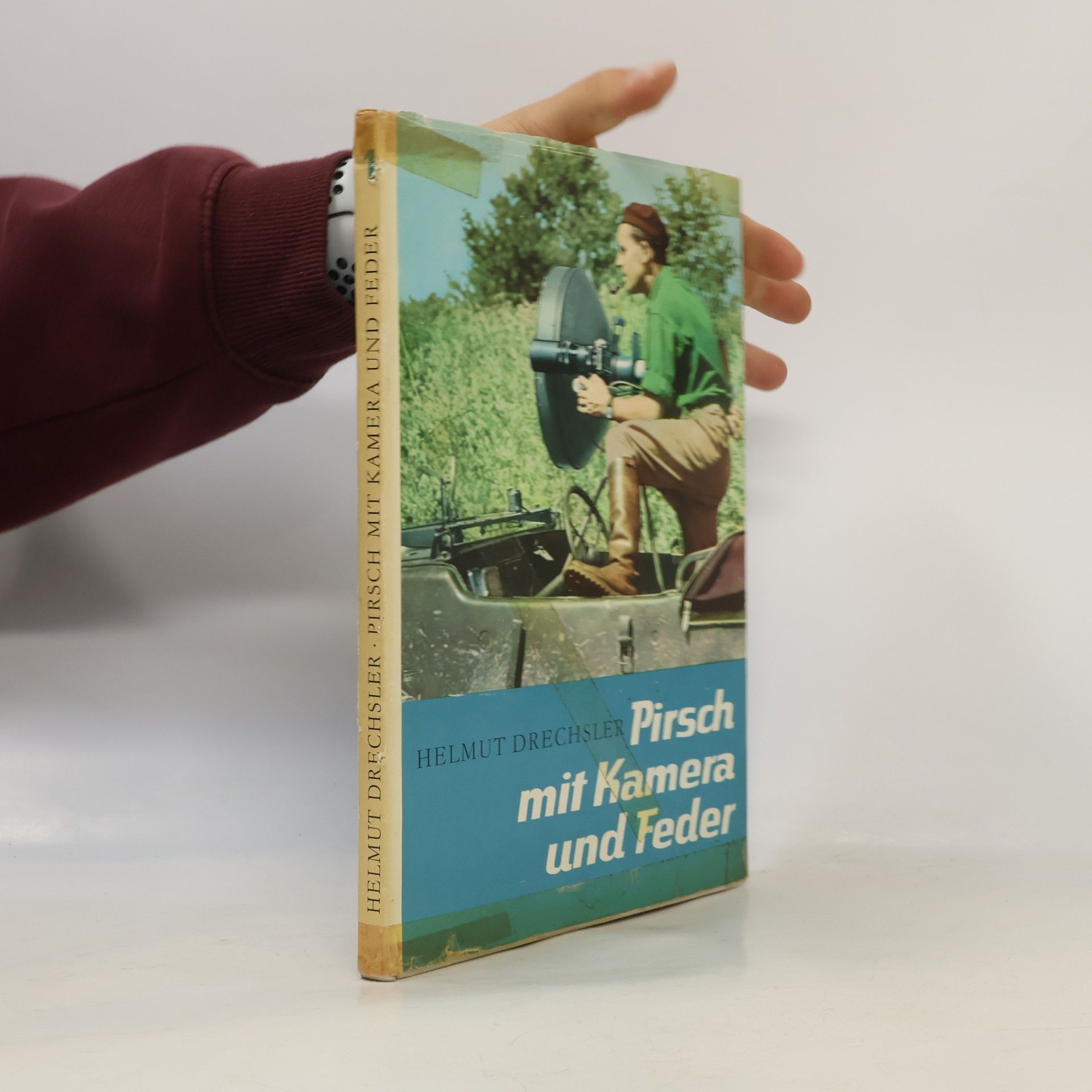 Helmut Drechsler Pirsch mit Kamera und Feder 1