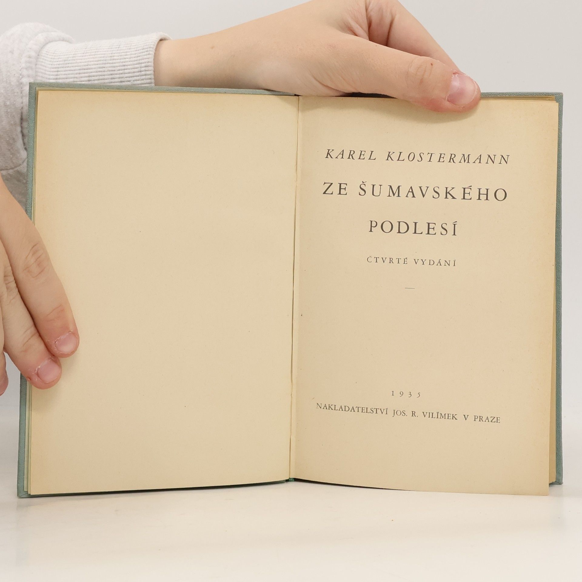 Karel Klostermann Ze šumavského podlesí