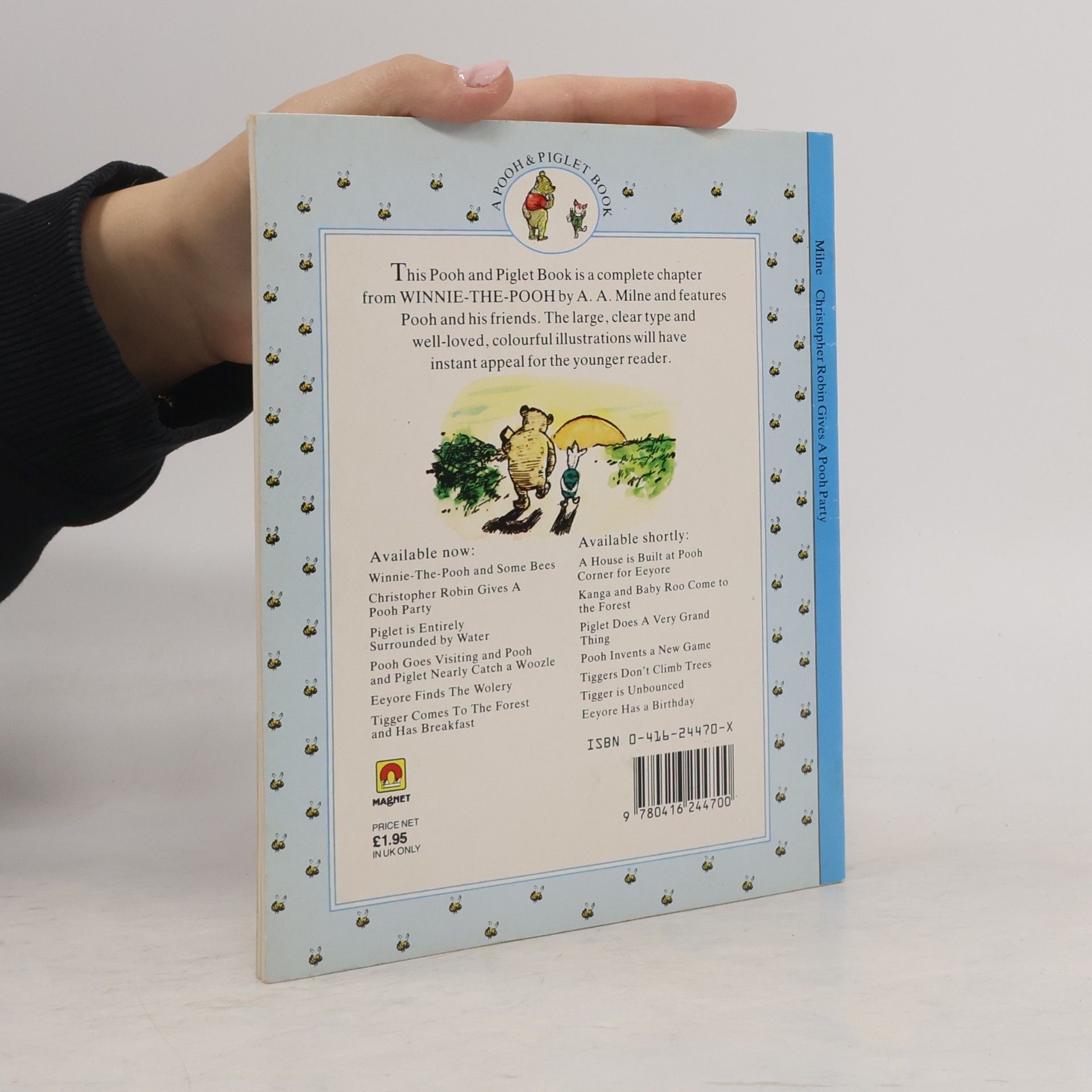 A.A. Milne A Pooh & Piglet Book: Christopher Robin Gives a Pooh Party