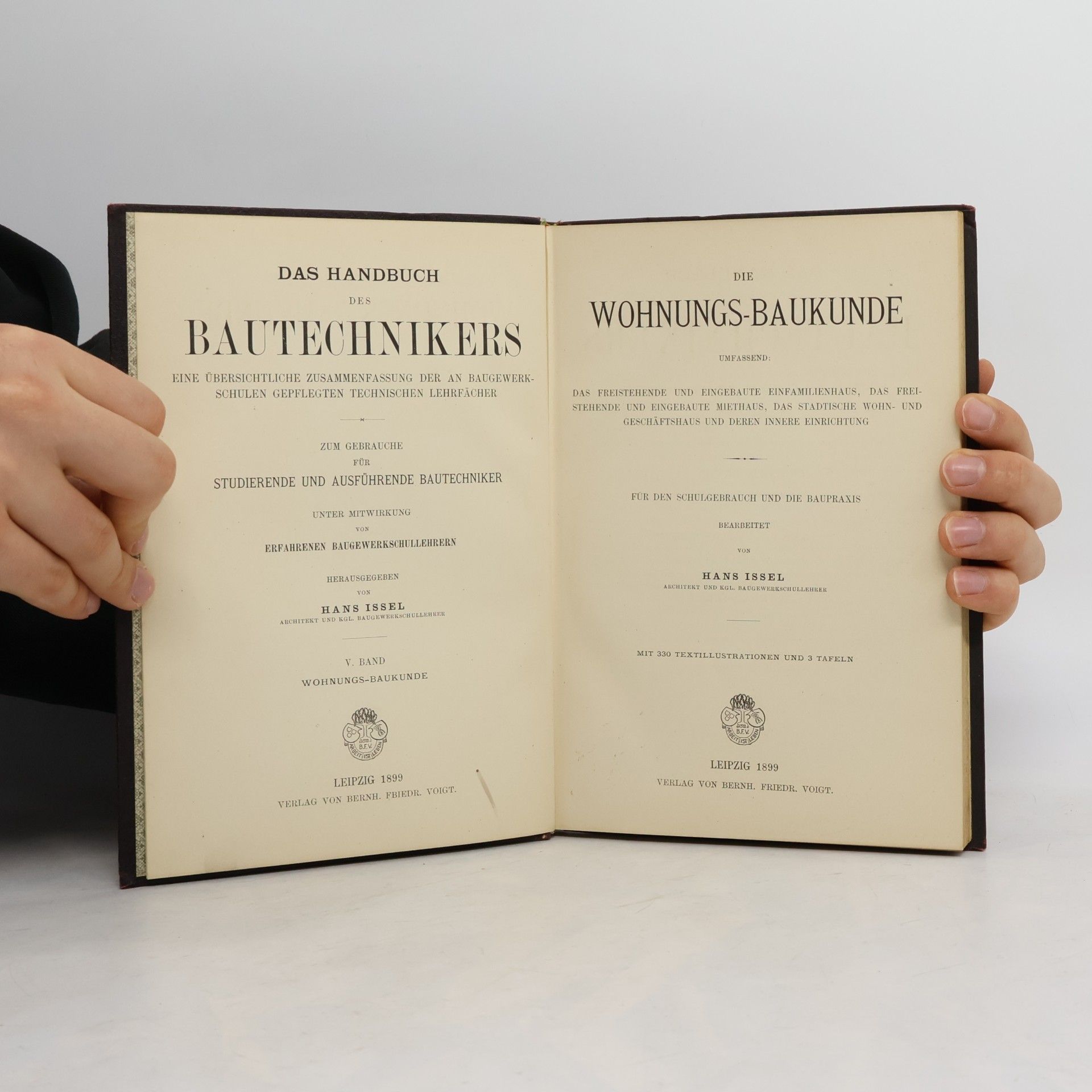 Hans Issel Die Wohnungs-Baukunde