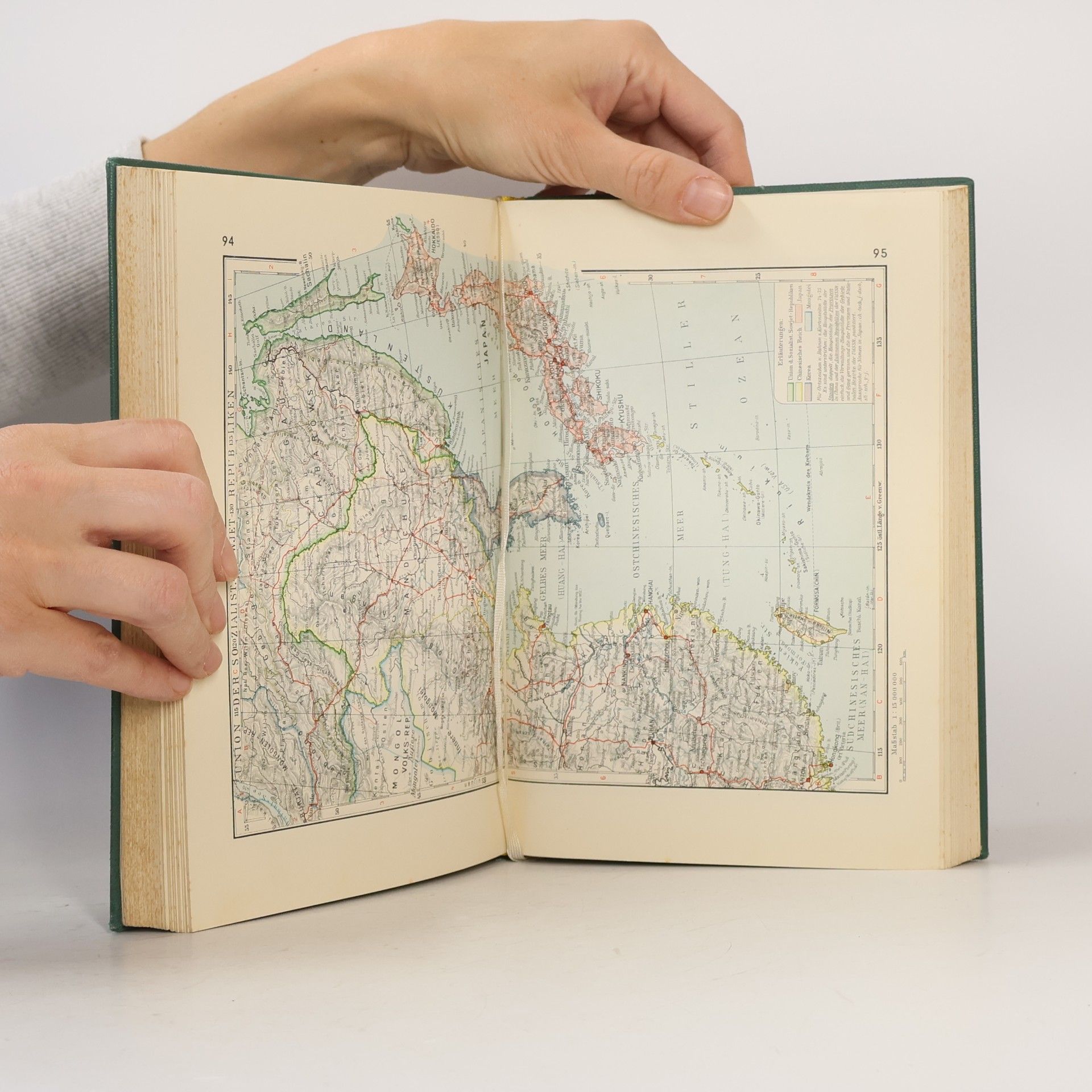 Various authors Weltatlas der deutschen Haus Bücherei