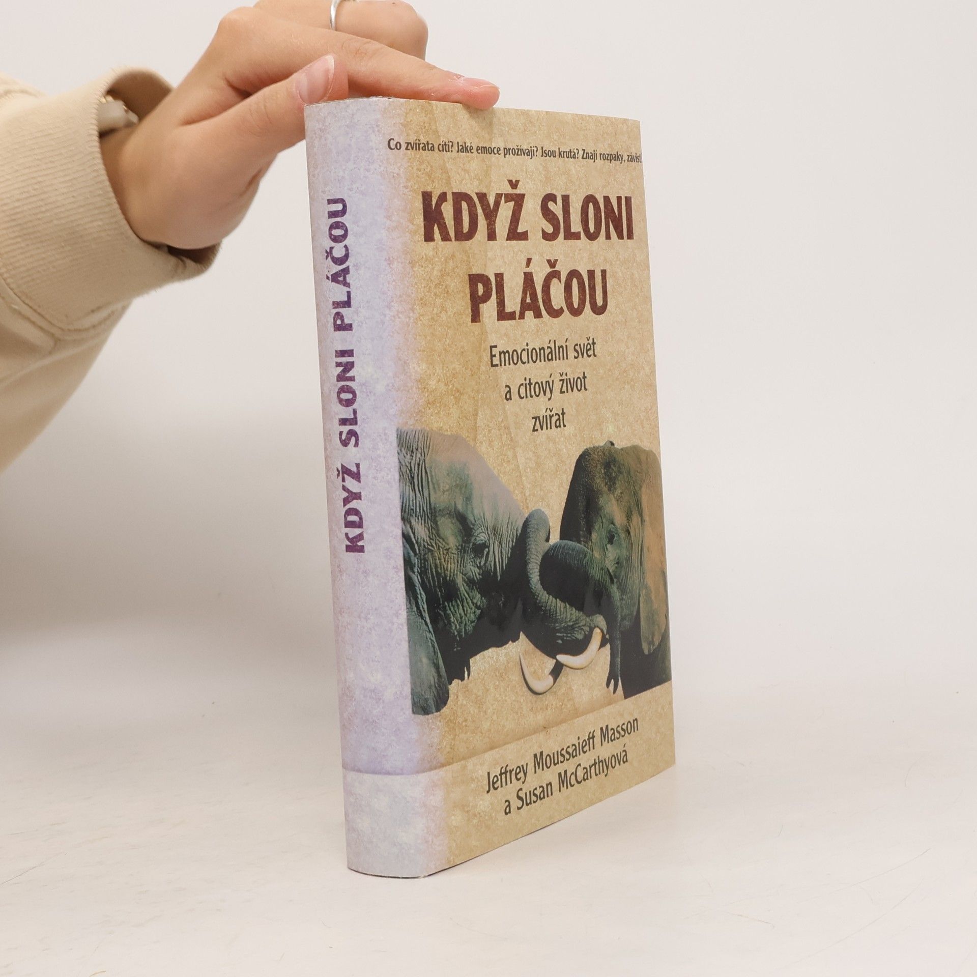 J. Moussaieff Masson Když sloni pláčou