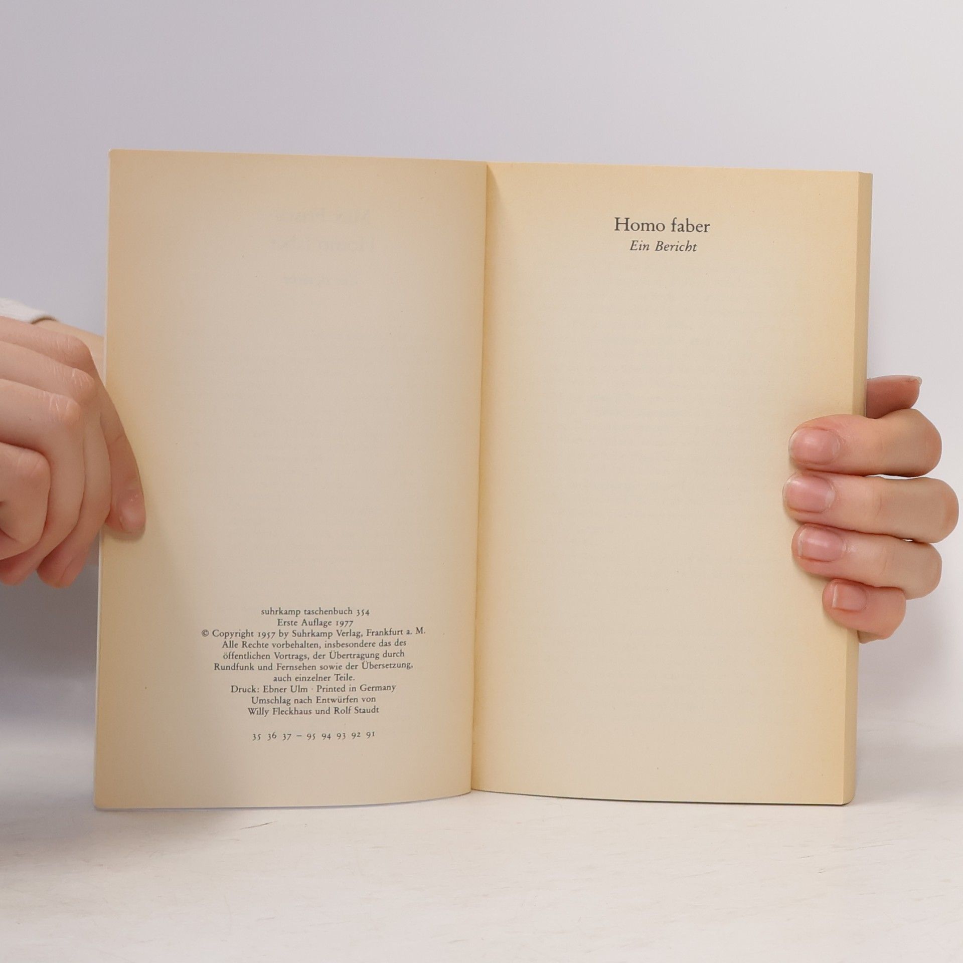 Max Frisch Homo Faber
