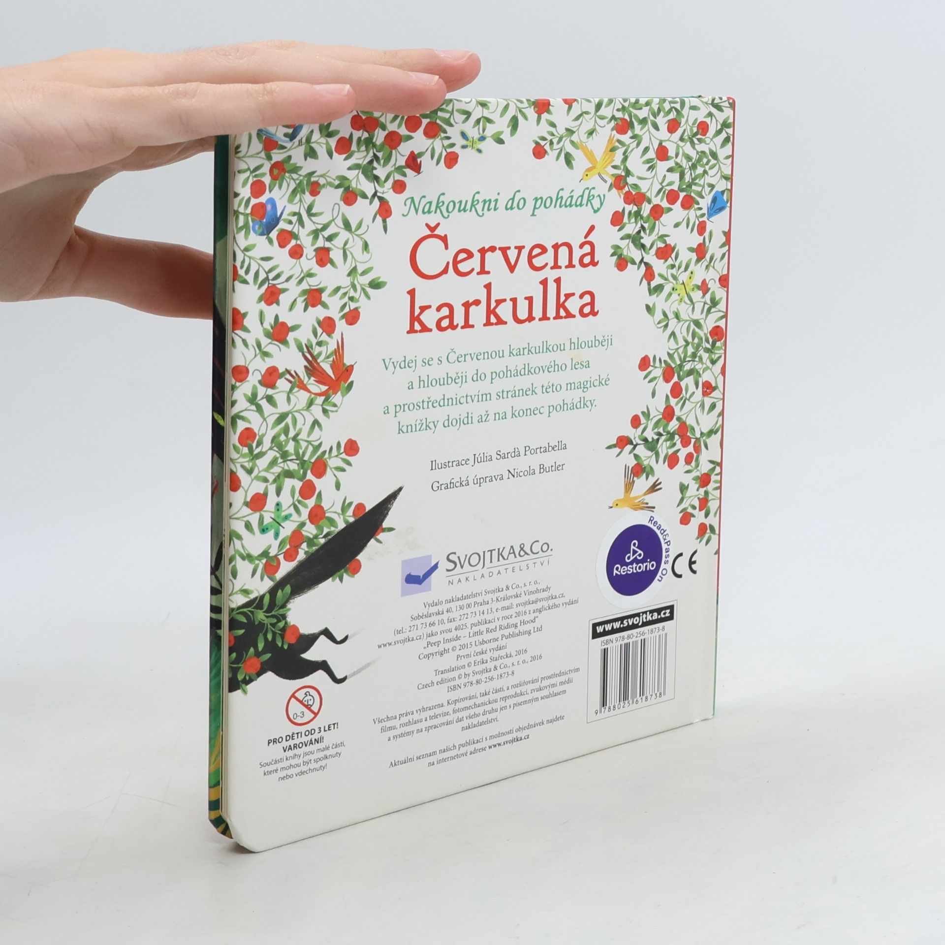 Anna Milbourne Červená karkulka: Nakoukni do pohádky
