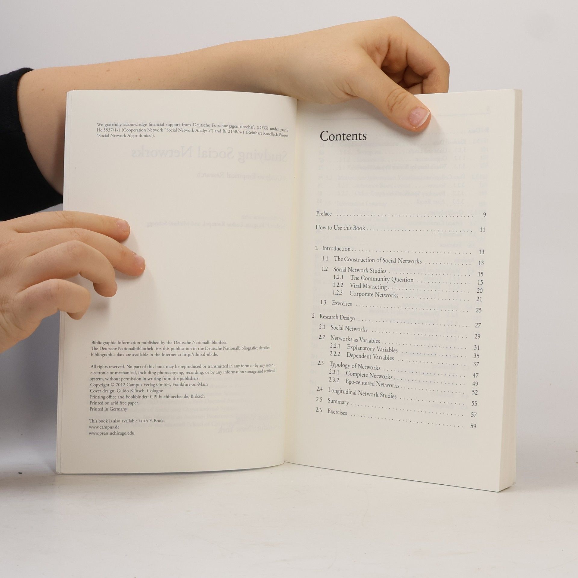 Marina Hennig Studying Social Networks