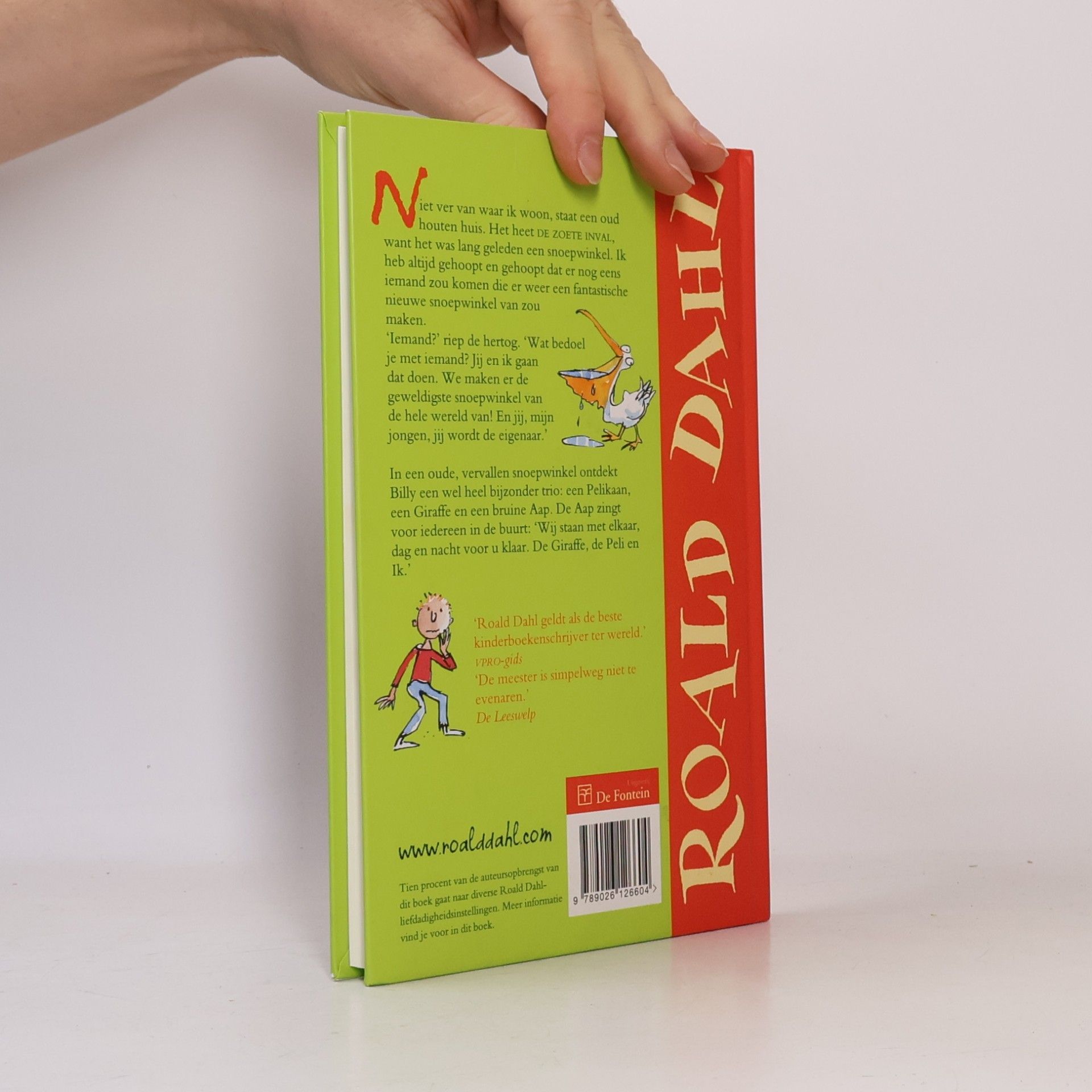 Roald Dahl De giraffe, de peli en ik: Kinderboekenweek 2009