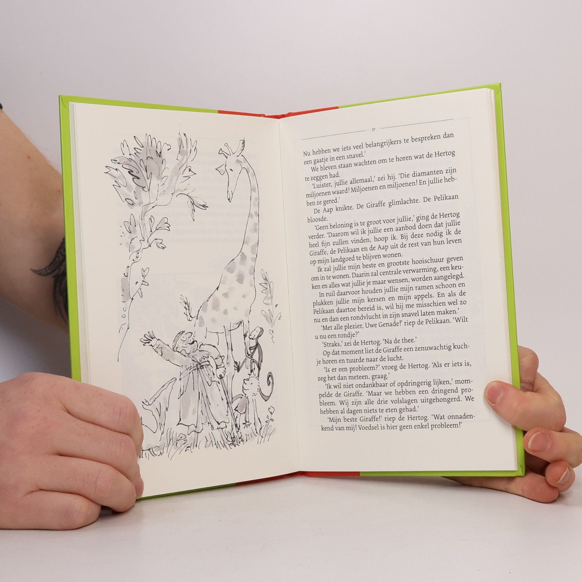 Roald Dahl De giraffe, de peli en ik: Kinderboekenweek 2009