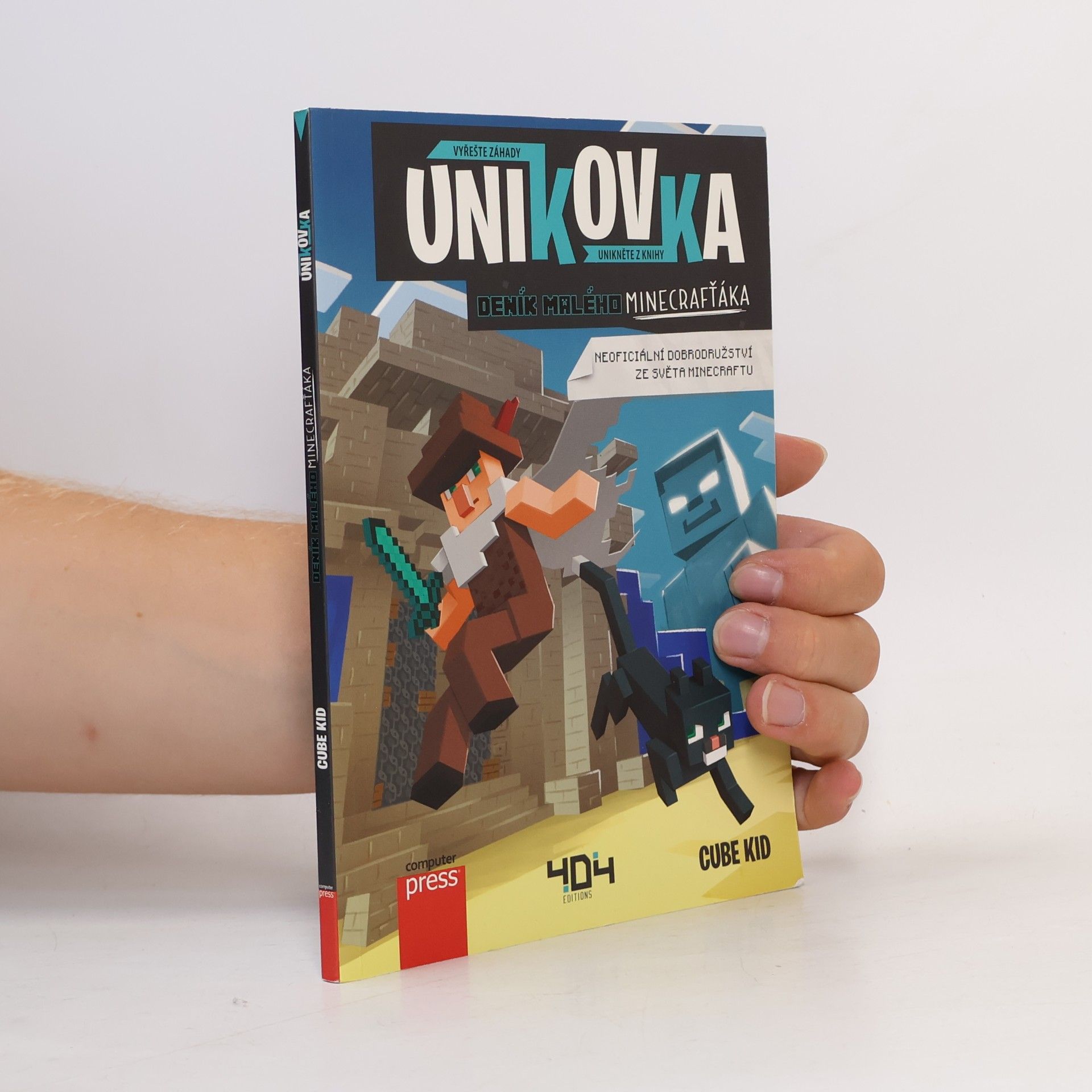 Cube Kid Deník malého minecrafťáka - únikovka