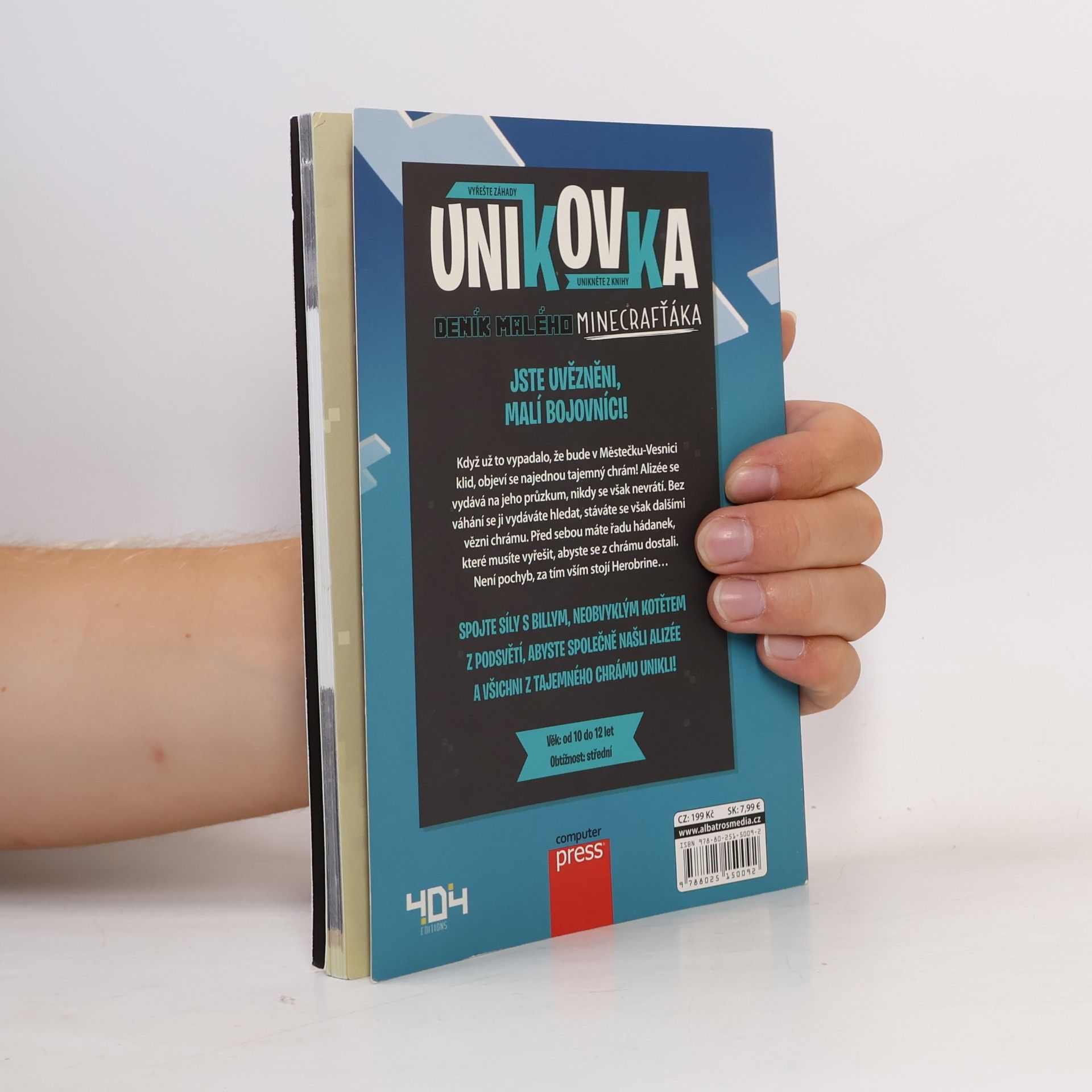Cube Kid Deník malého minecrafťáka - únikovka