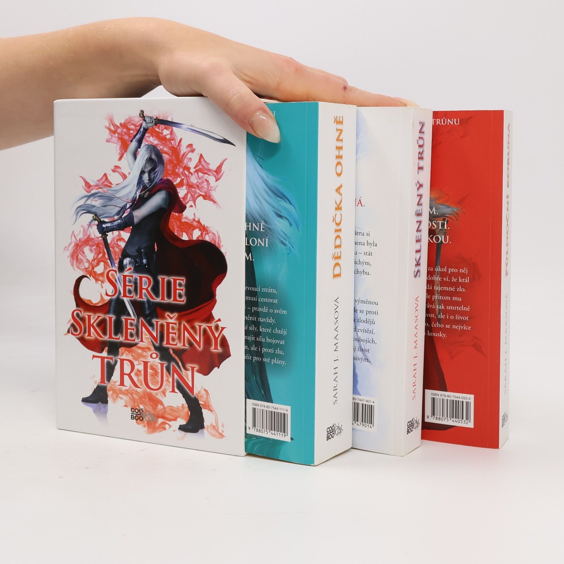 Sarah J. Maas Skleněný trůn 1–3 (box)