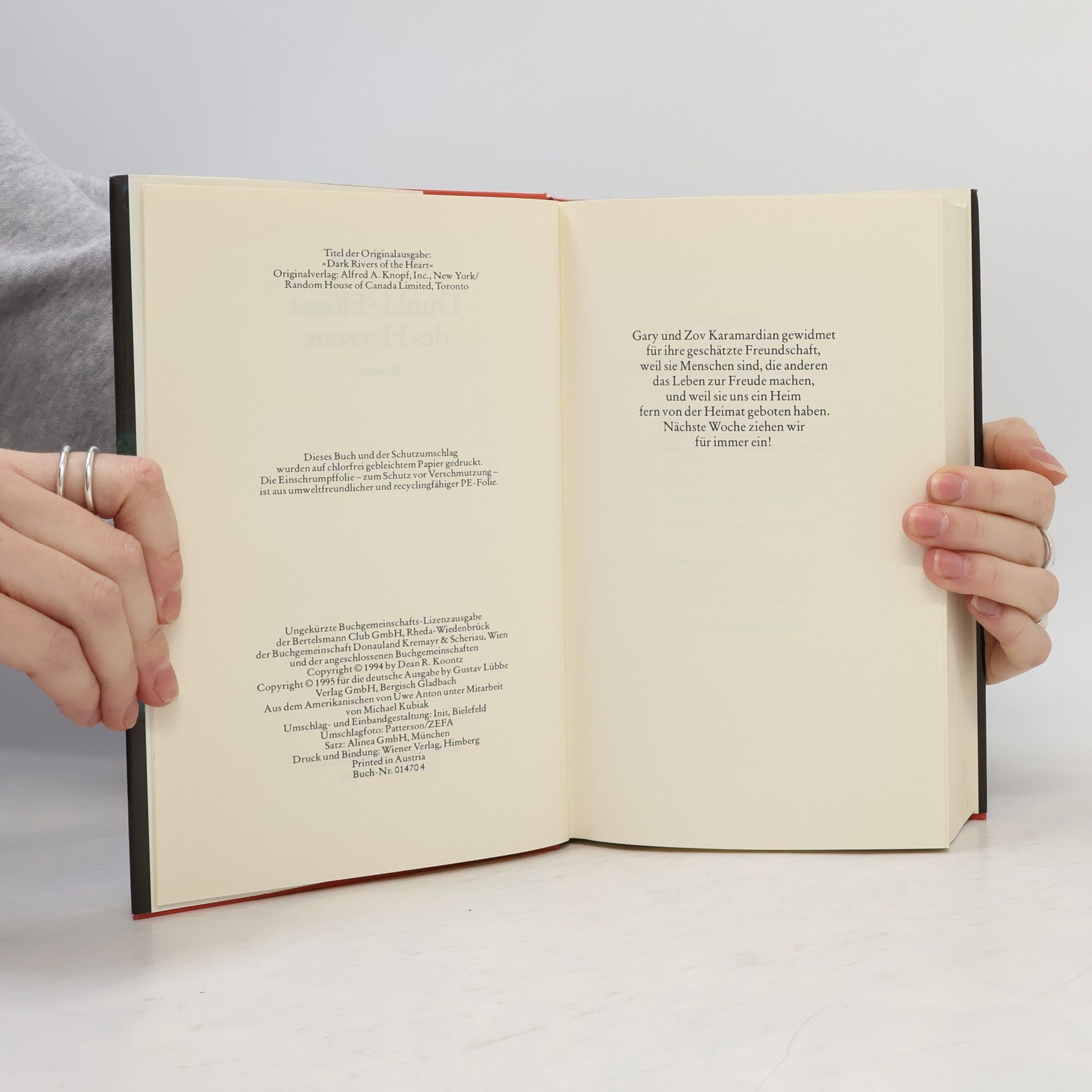 Dean Ray Koontz Dunkle Flüsse des Herzens