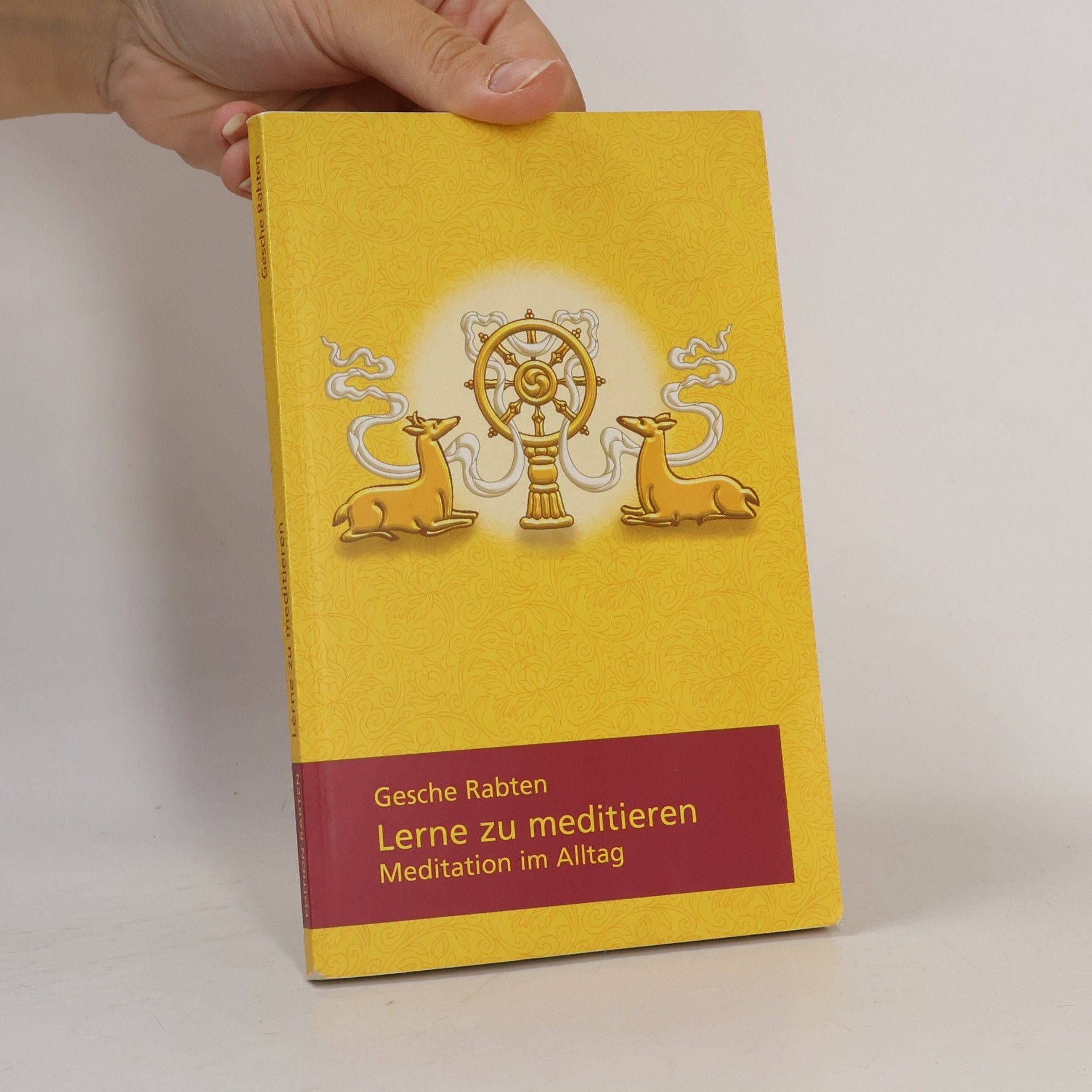 Geše Rabten Lerne zu medizieren