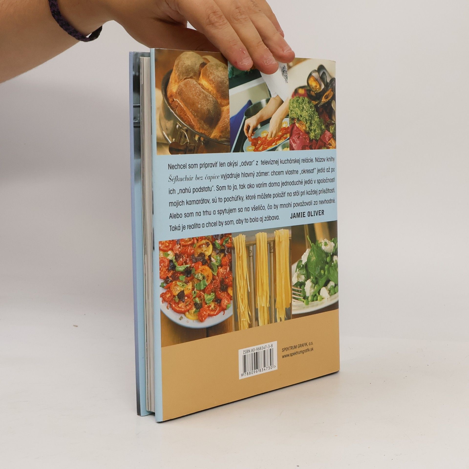 Jamie Oliver Šéfkuchár bez čapice