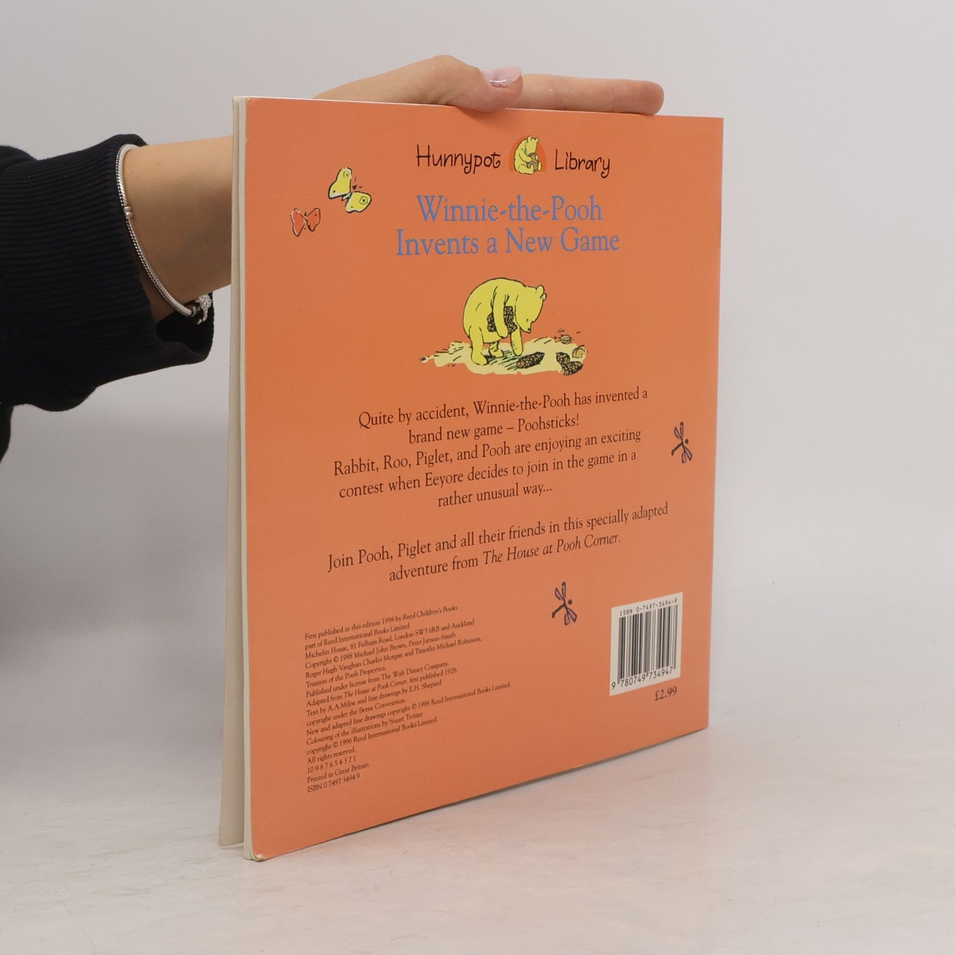 A.A. Milne Hunnypot Library: Winnie-the-Pooh Invents a New Game