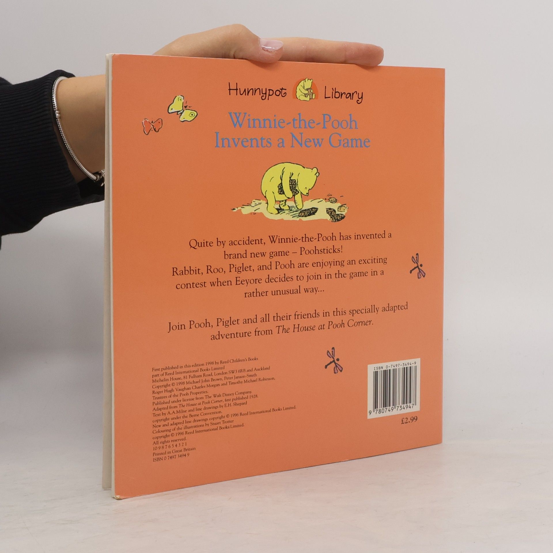 A.A. Milne Hunnypot Library: Winnie-the-Pooh Invents a New Game