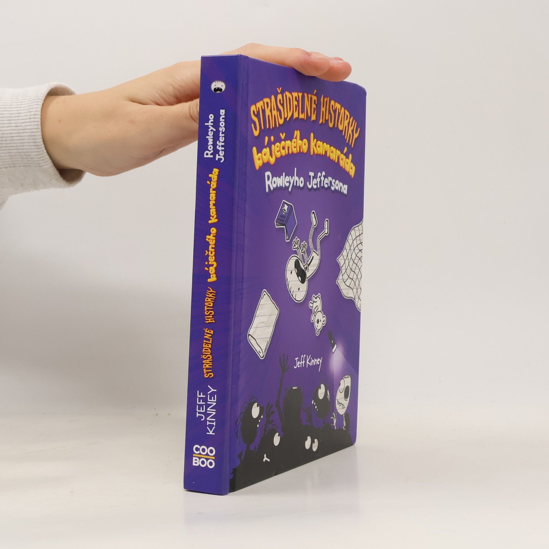 Jeff Kinney Strašidelné historky báječného kamaráda Rowleyho Jeffersona