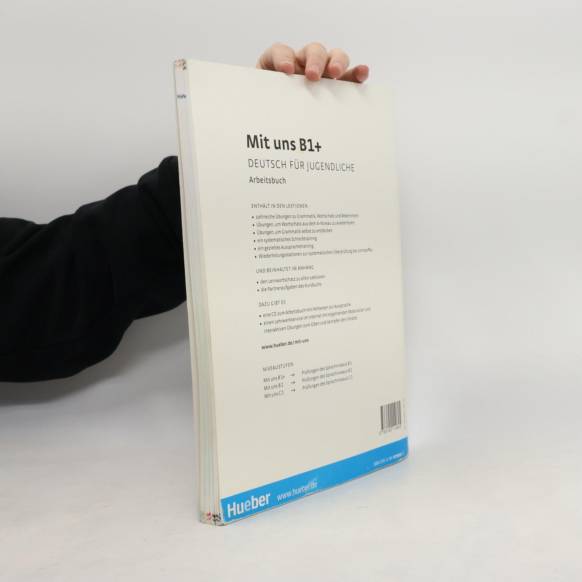Anna Breitsameter Mit uns: Deutsch für Jugendliche. B1+. Arbeitsbuch
