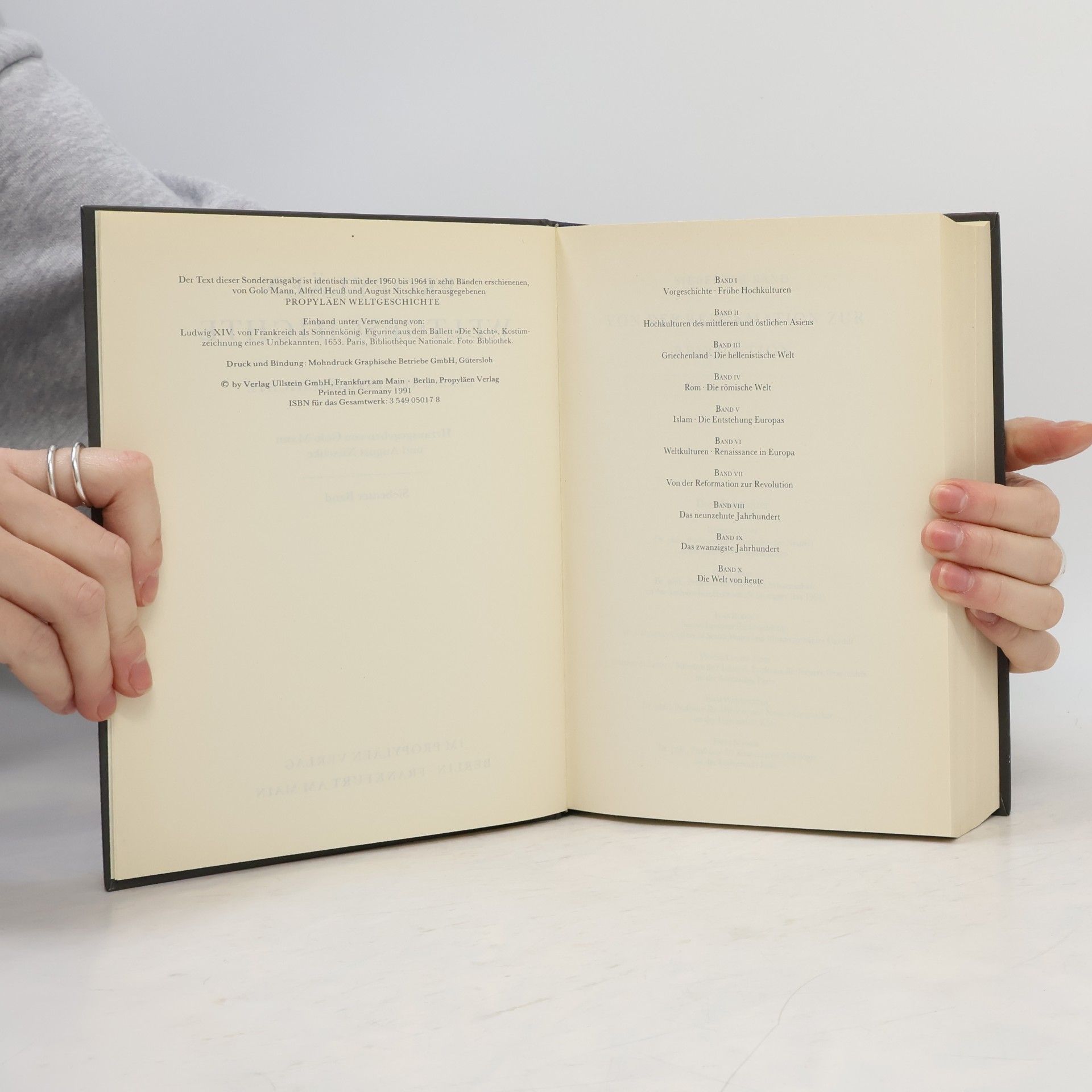 Jochen Bleicken Propyläen Weltgeschichte. Band 7