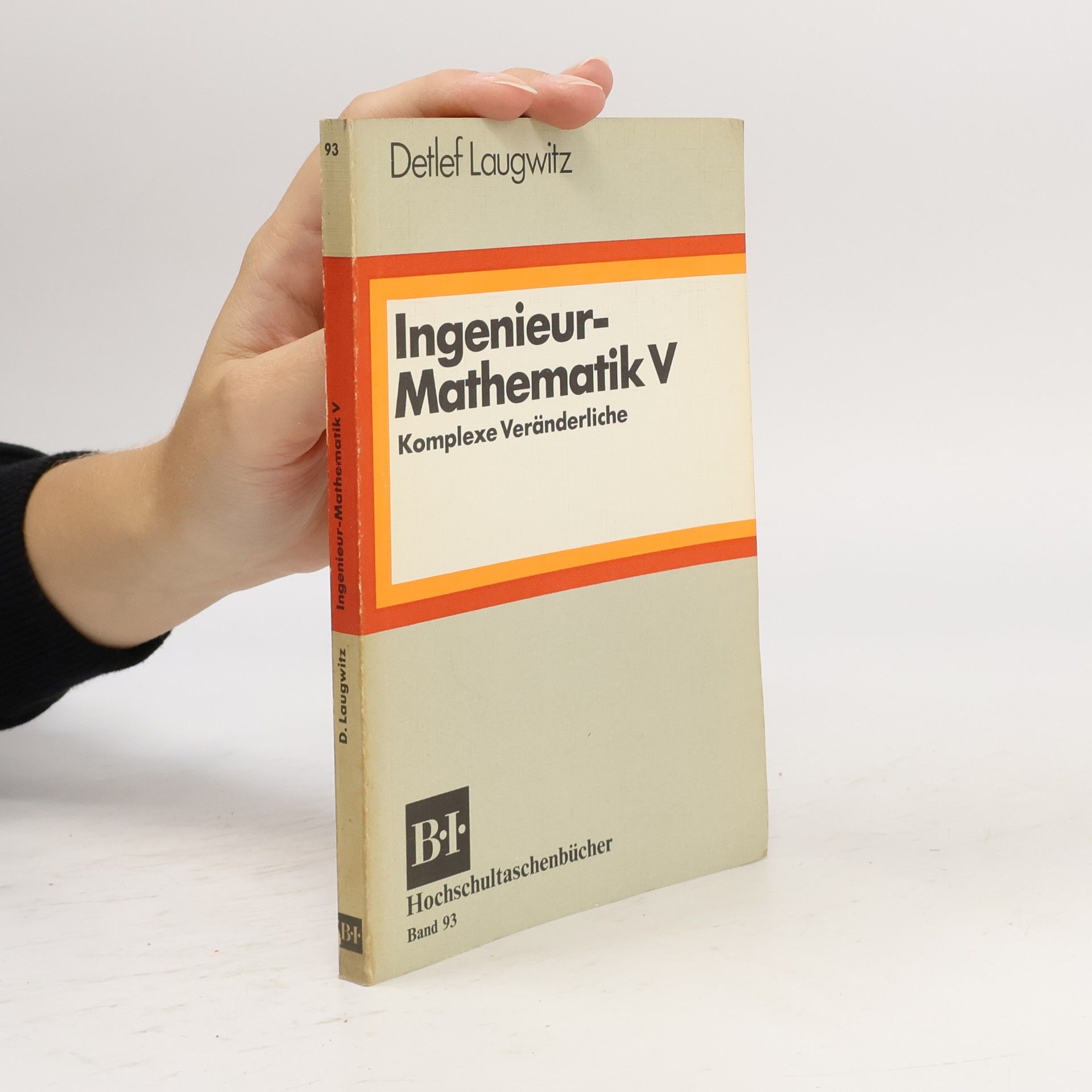 Detlef Laugwitz Ingenieur-Mathematik V