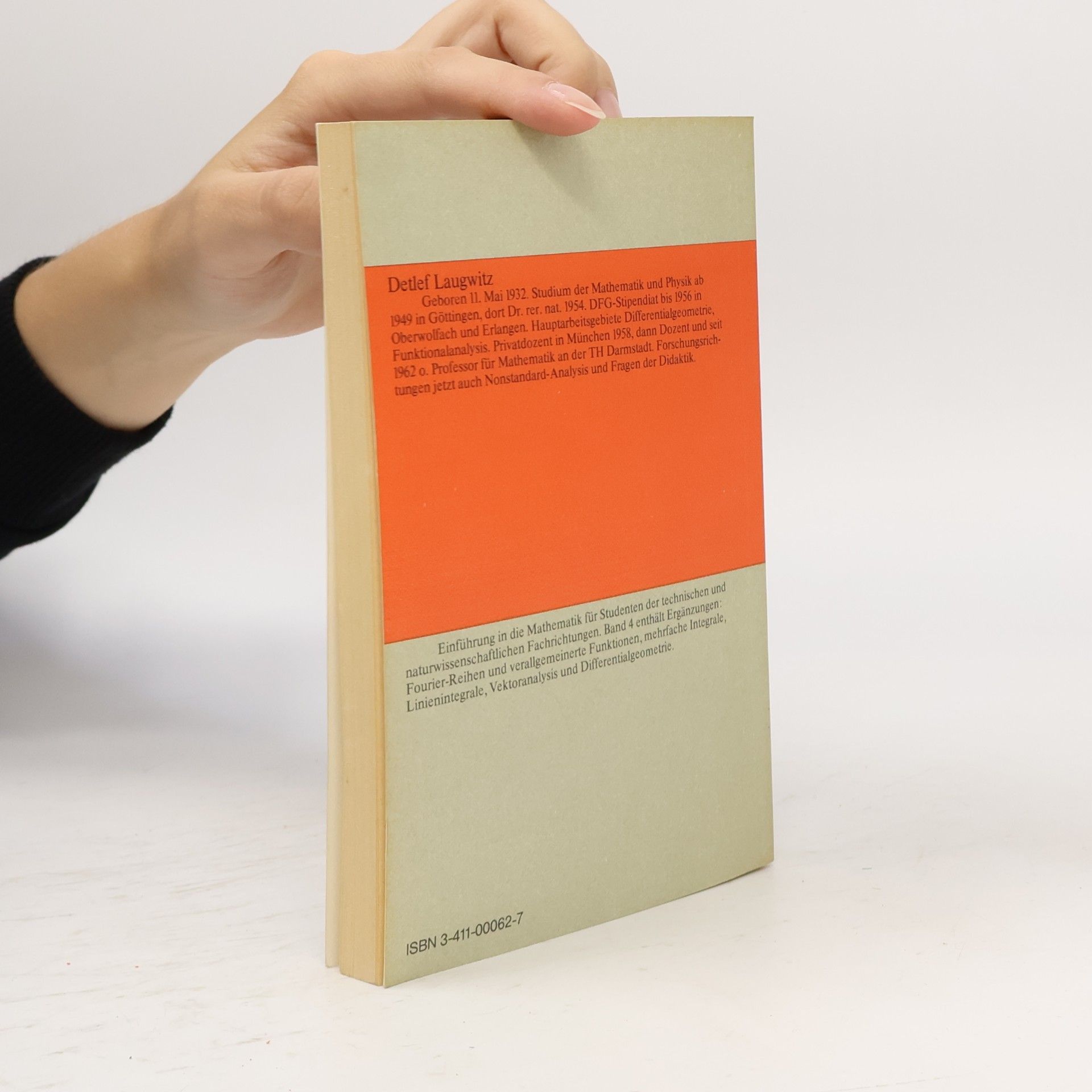 Detlef Laugwitz Ingenieurmathematik. Tl.4.