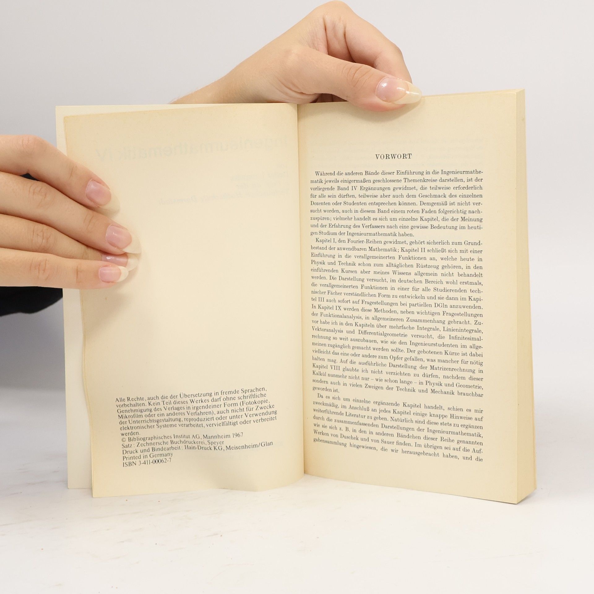 Detlef Laugwitz Ingenieurmathematik. Tl.4.