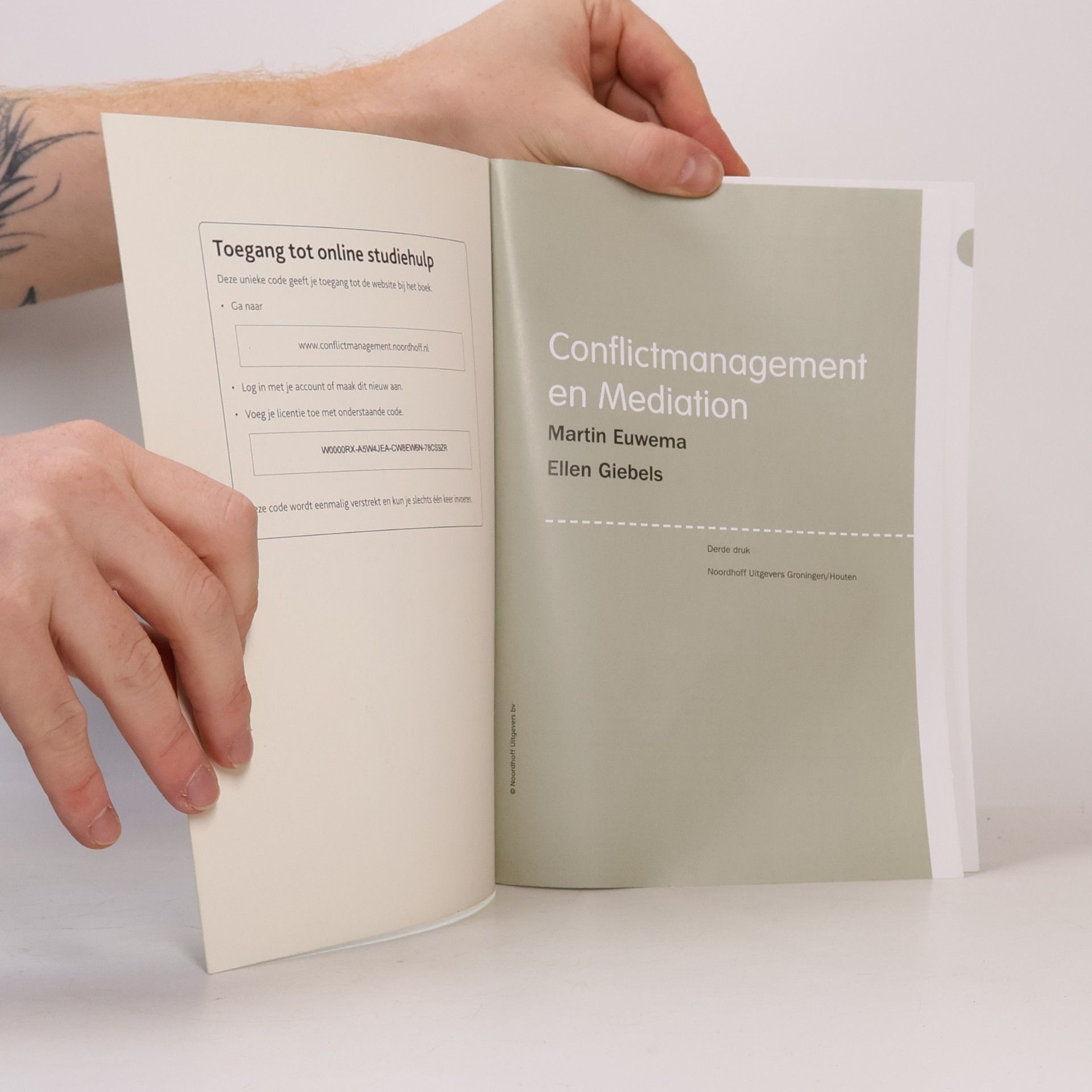 Martin C. Euwema Conflictmanagement en Mediation - 3e druk