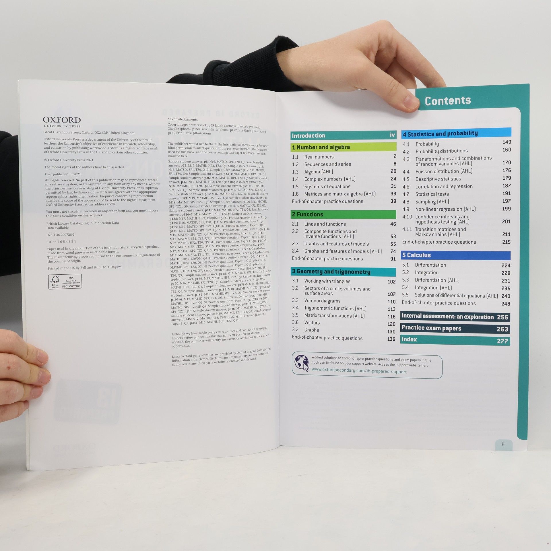 David Harris Oxford IB Diploma Programme: IB Prepared: Mathematics Applications and Interpretations