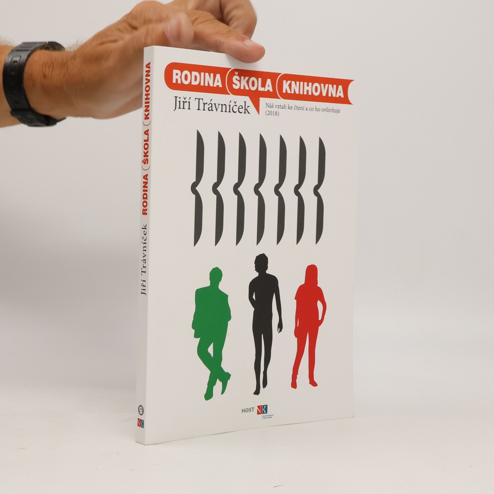 Jiří Trávníček Rodina, škola, knihovna - Náš vztah ke čtení a co ho ovlivňuje (2018)
