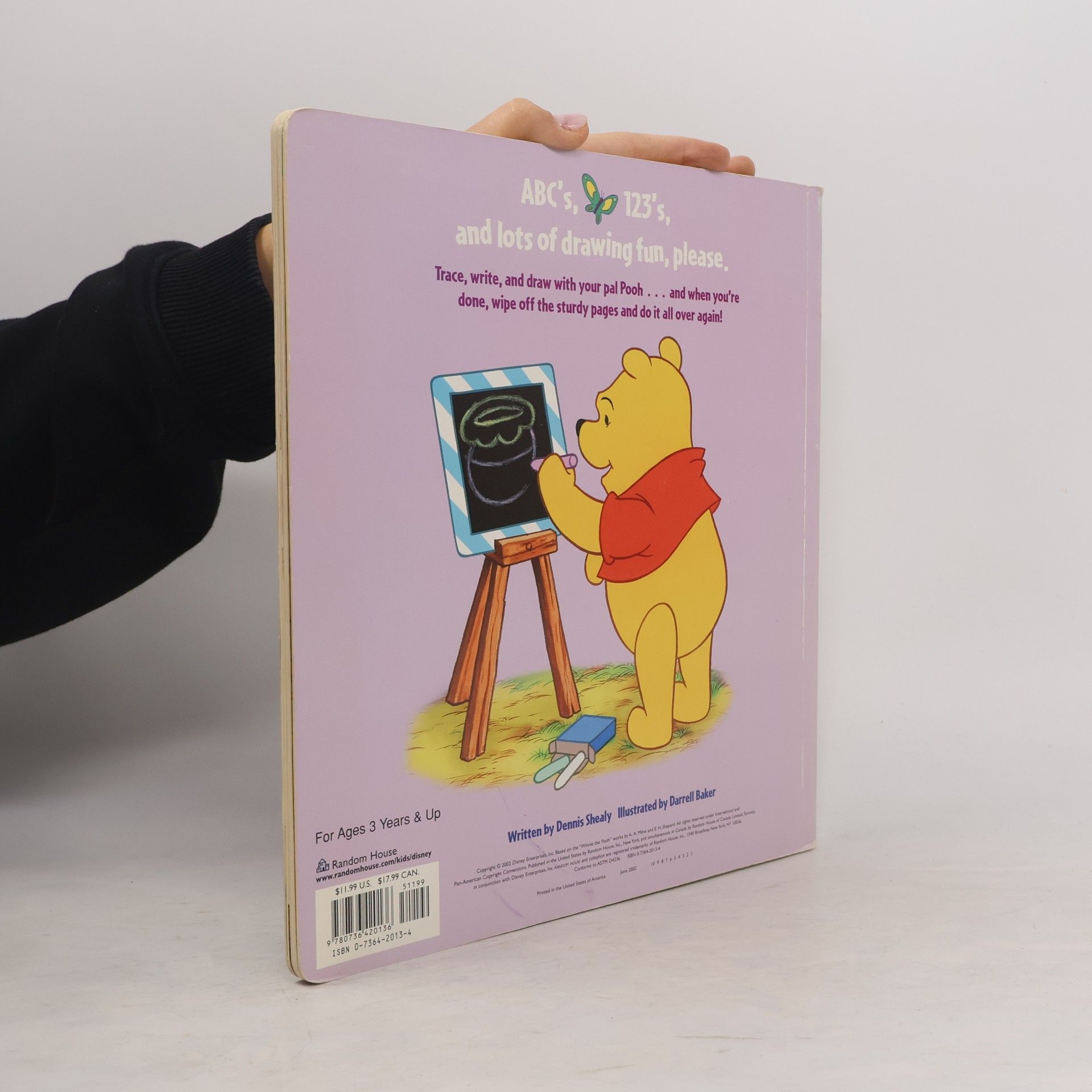 Darrell Baker Winnie the Pooh: Pooh's Chalkboard Book