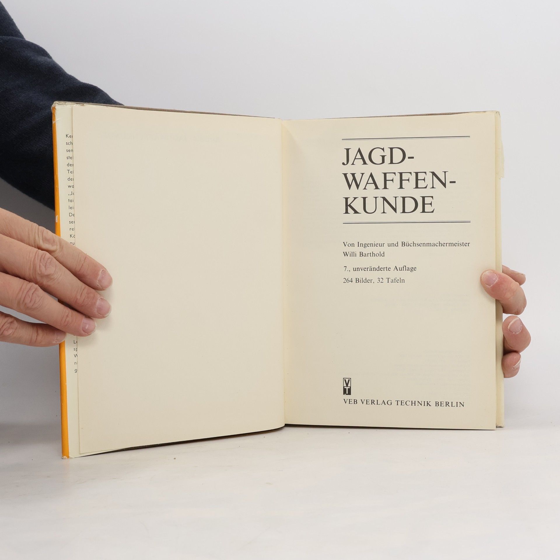 Willi Barthold Jagdwaffenkunde