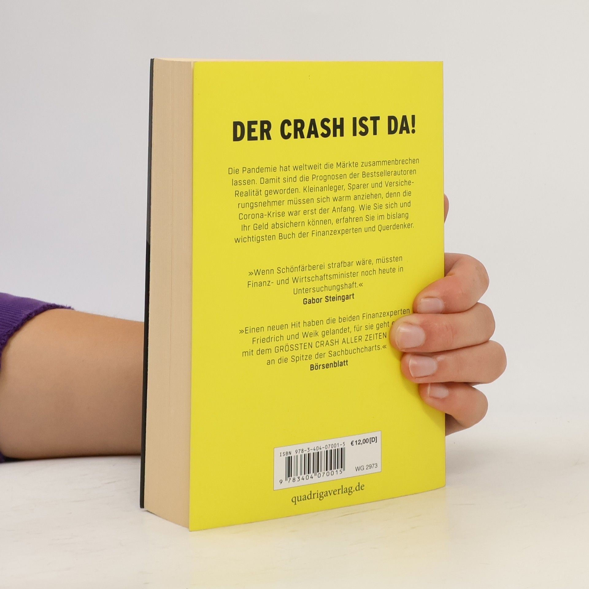 Matthias Weik Der grösste Crash aller Zeiten