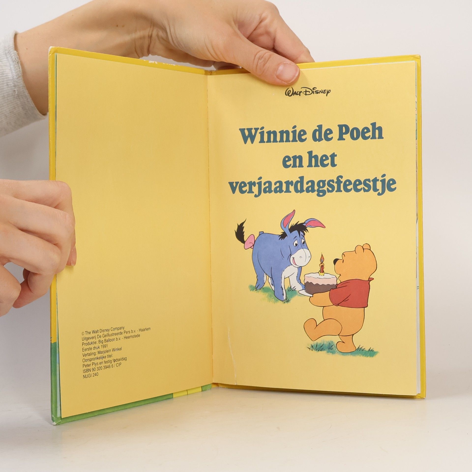 Walt Disney Disney Boekenclub: Winnie de Poeh en het verjaardagsfeestje