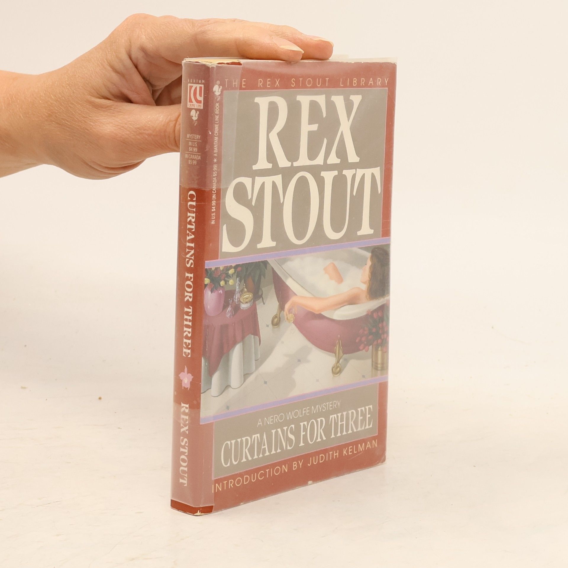 Rex Stout Curtains for Three