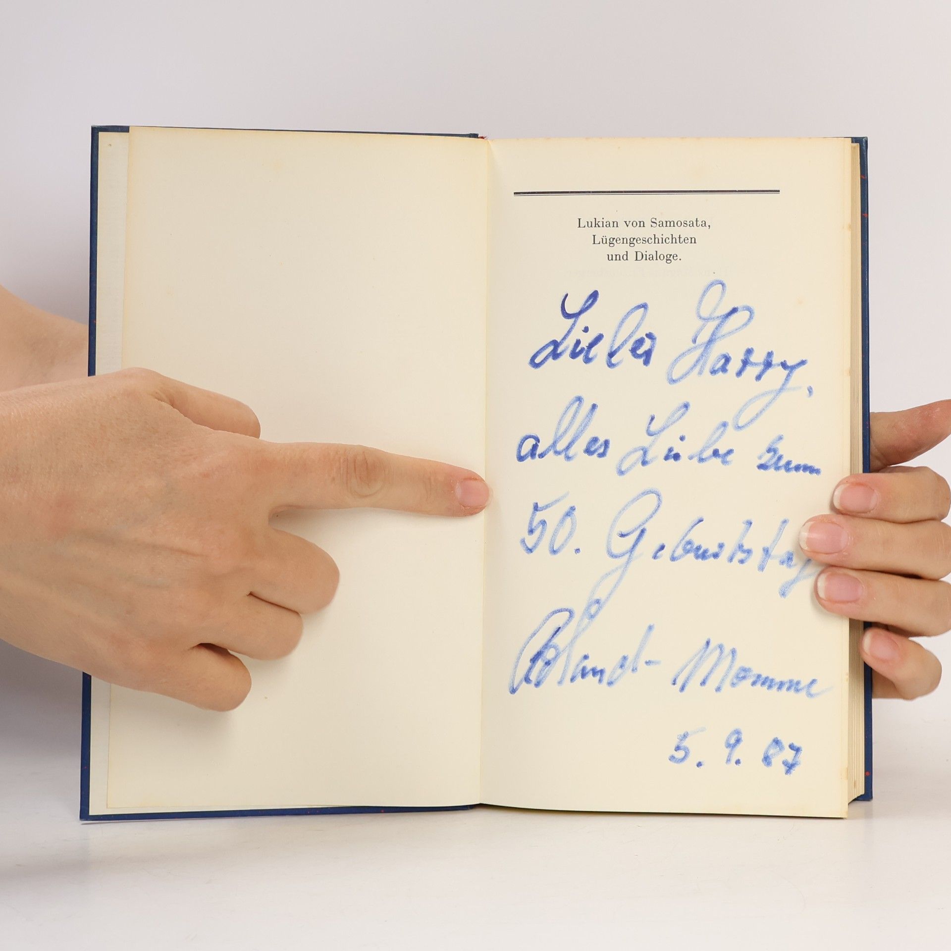 Christoph Martin Wieland Lukian von Samosata, Lügengeschichten und Dialoge