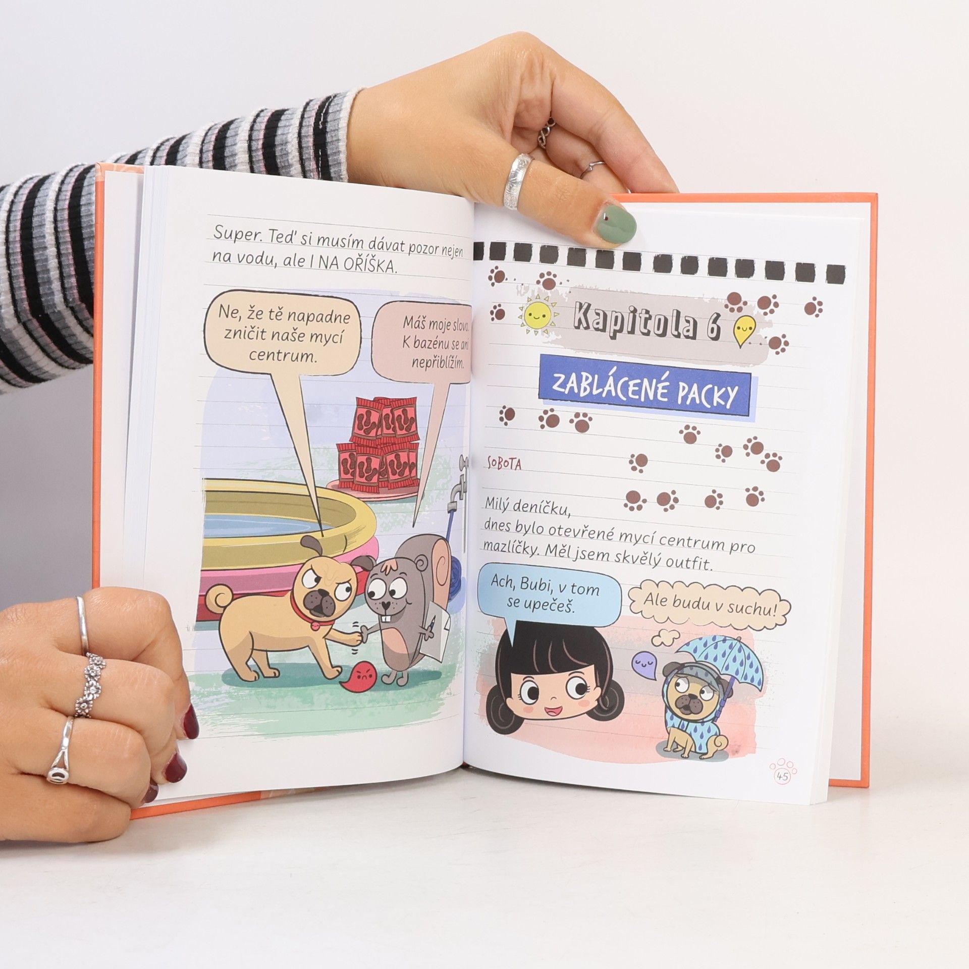 Kyla May Deník mopse: Akce čisté packy