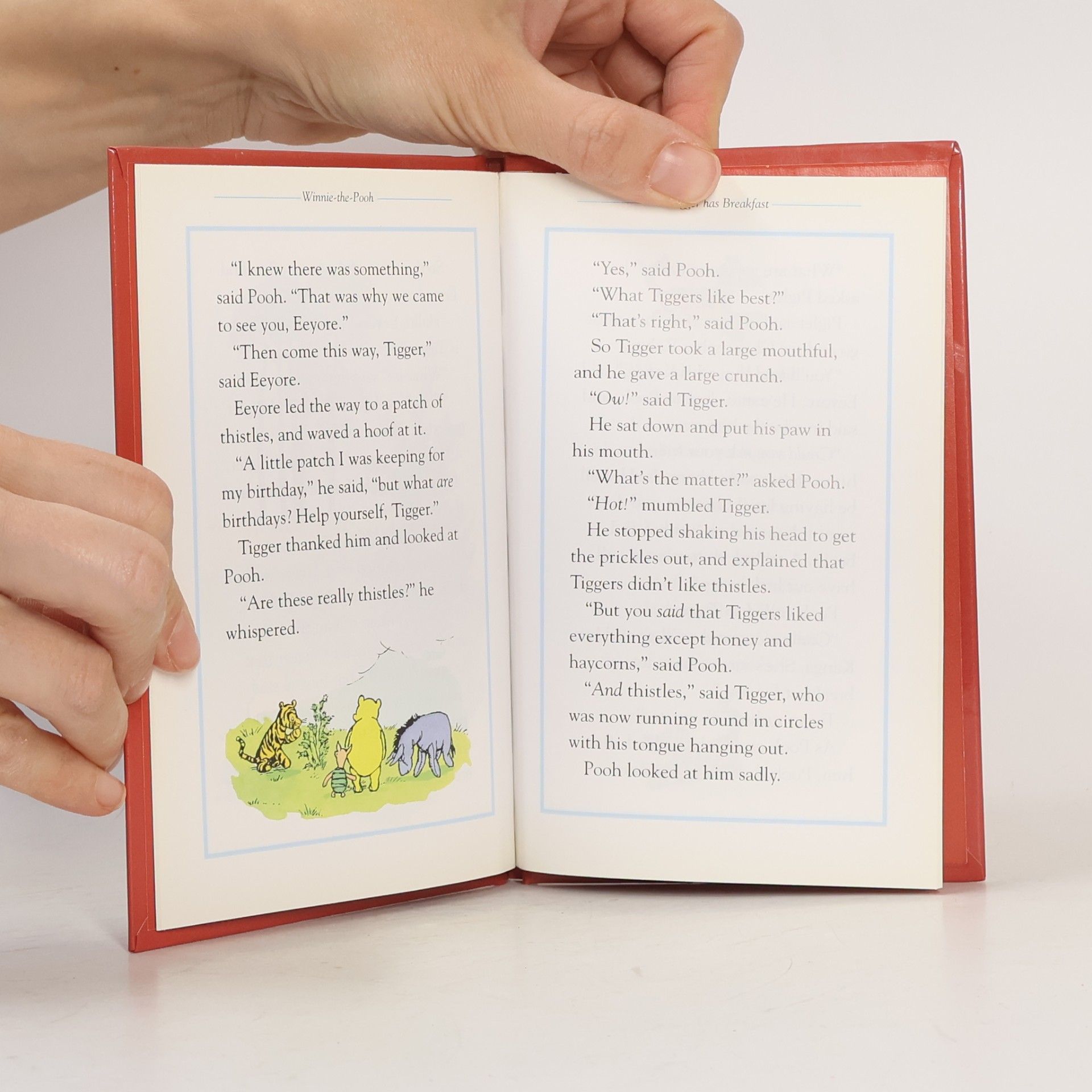 A.A. Milne Winnie-the-Pooh and Tigger Have Breakfast