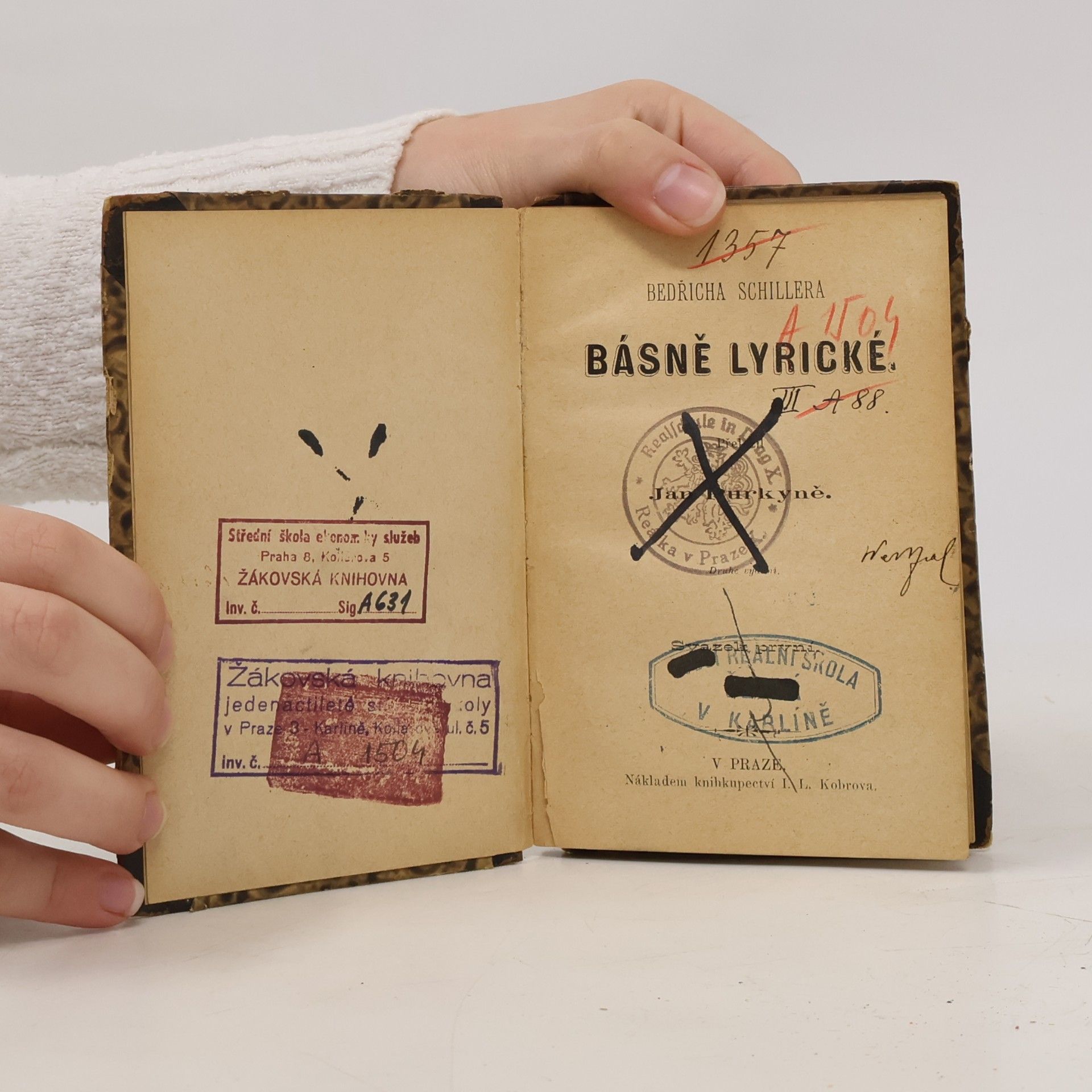 Bedřich Schiller Básně lyrické