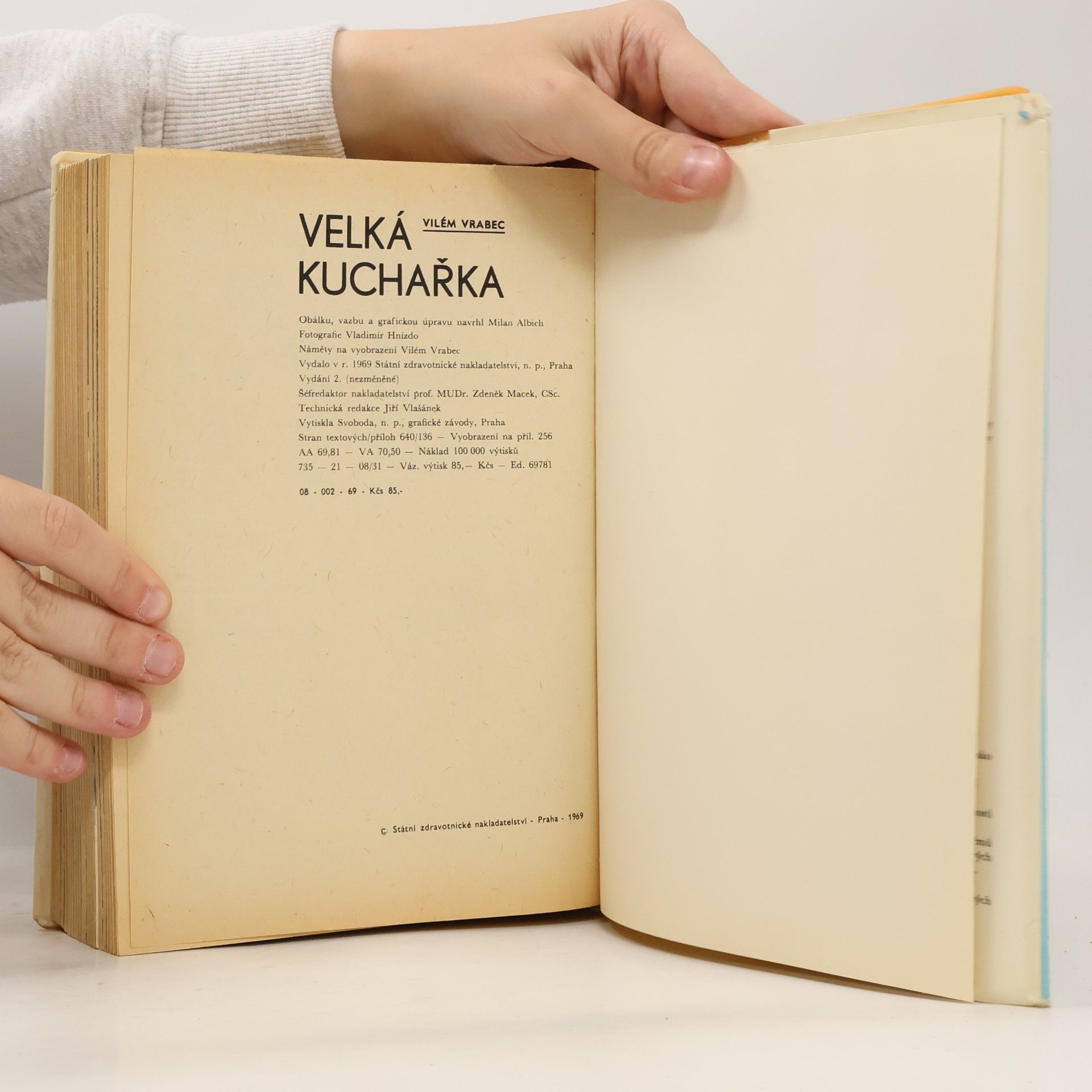 Vilém Vrabec Velká kuchařka
