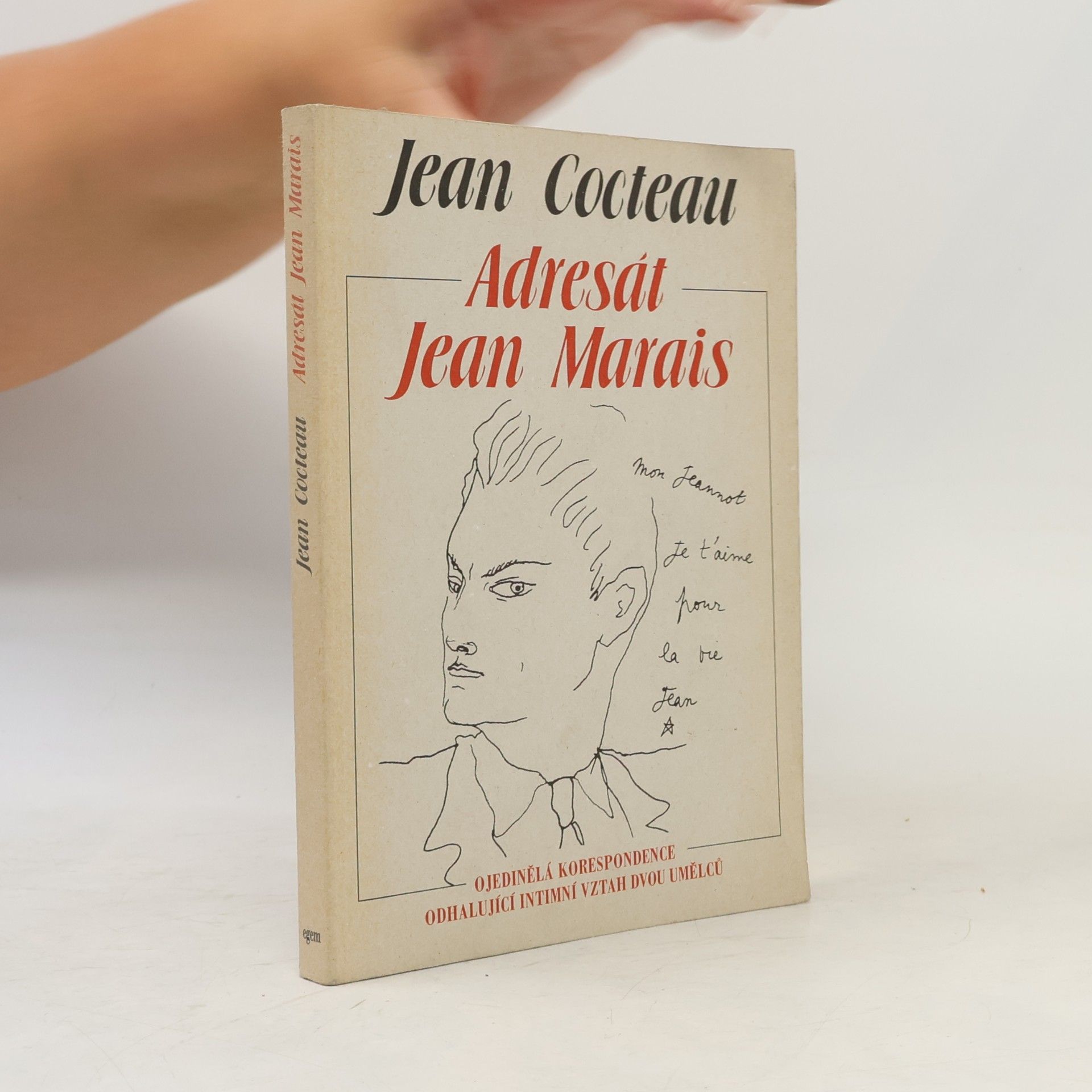 Jean Cocteau Adresát Jean Marais