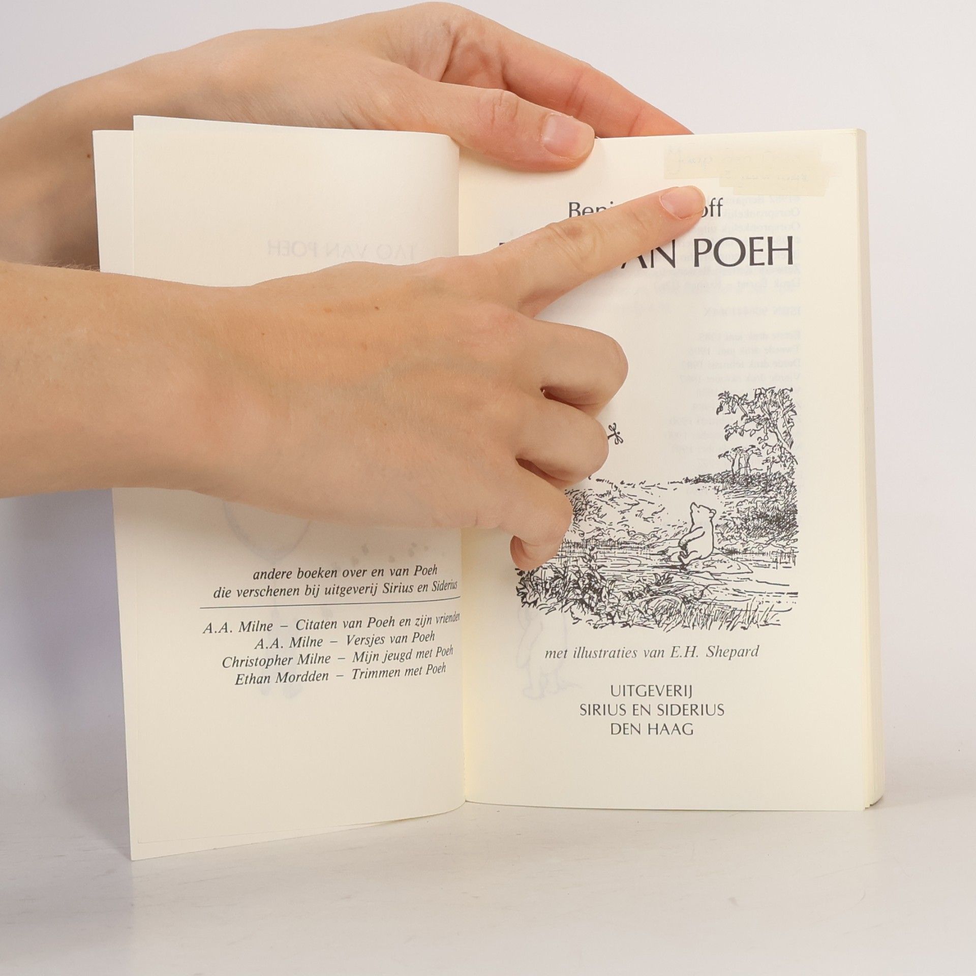 Benjamin Hoff Tao van Poeh / druk 1