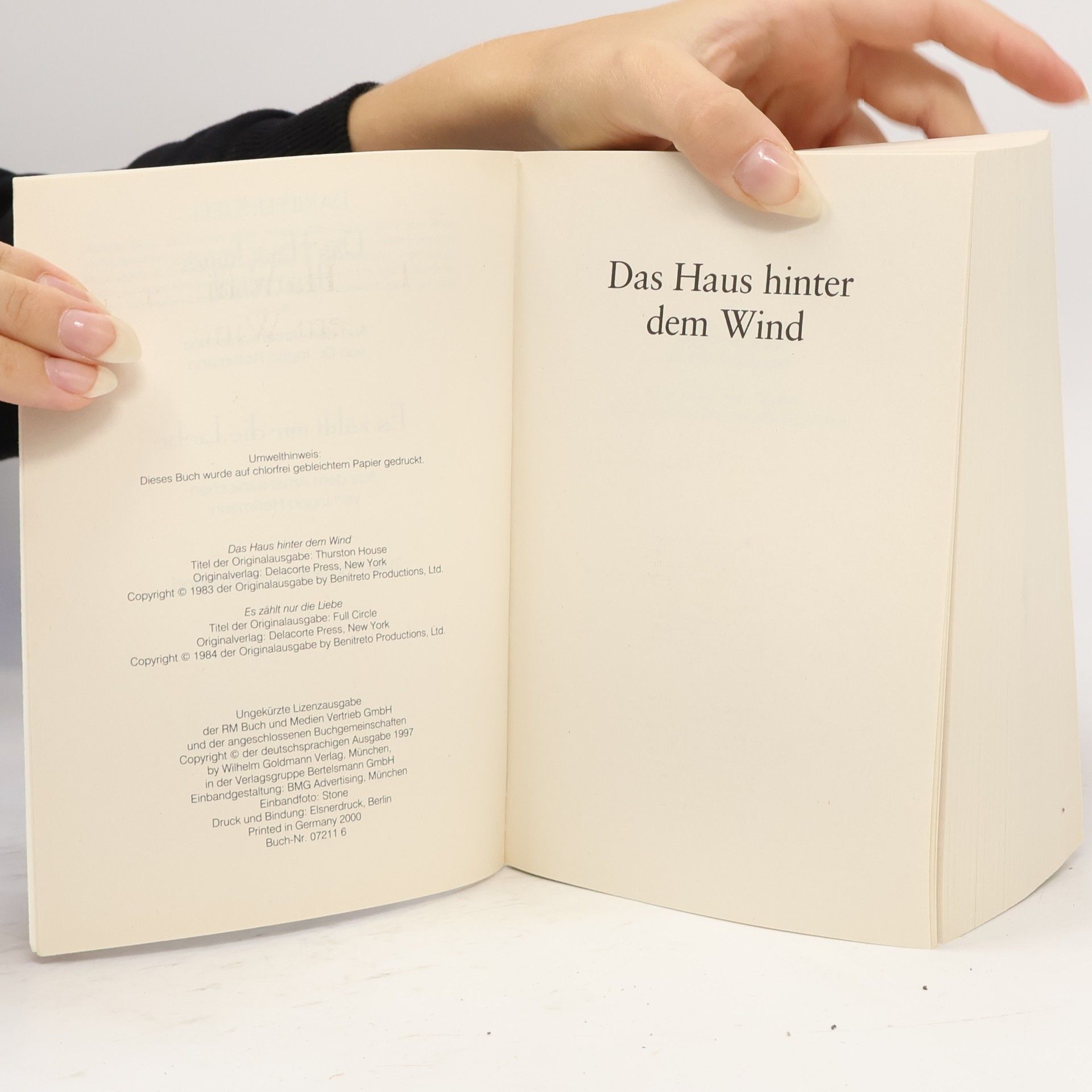 Danielle Steel Das Haus hinter dem Wind, Es zählt nur die Liebe