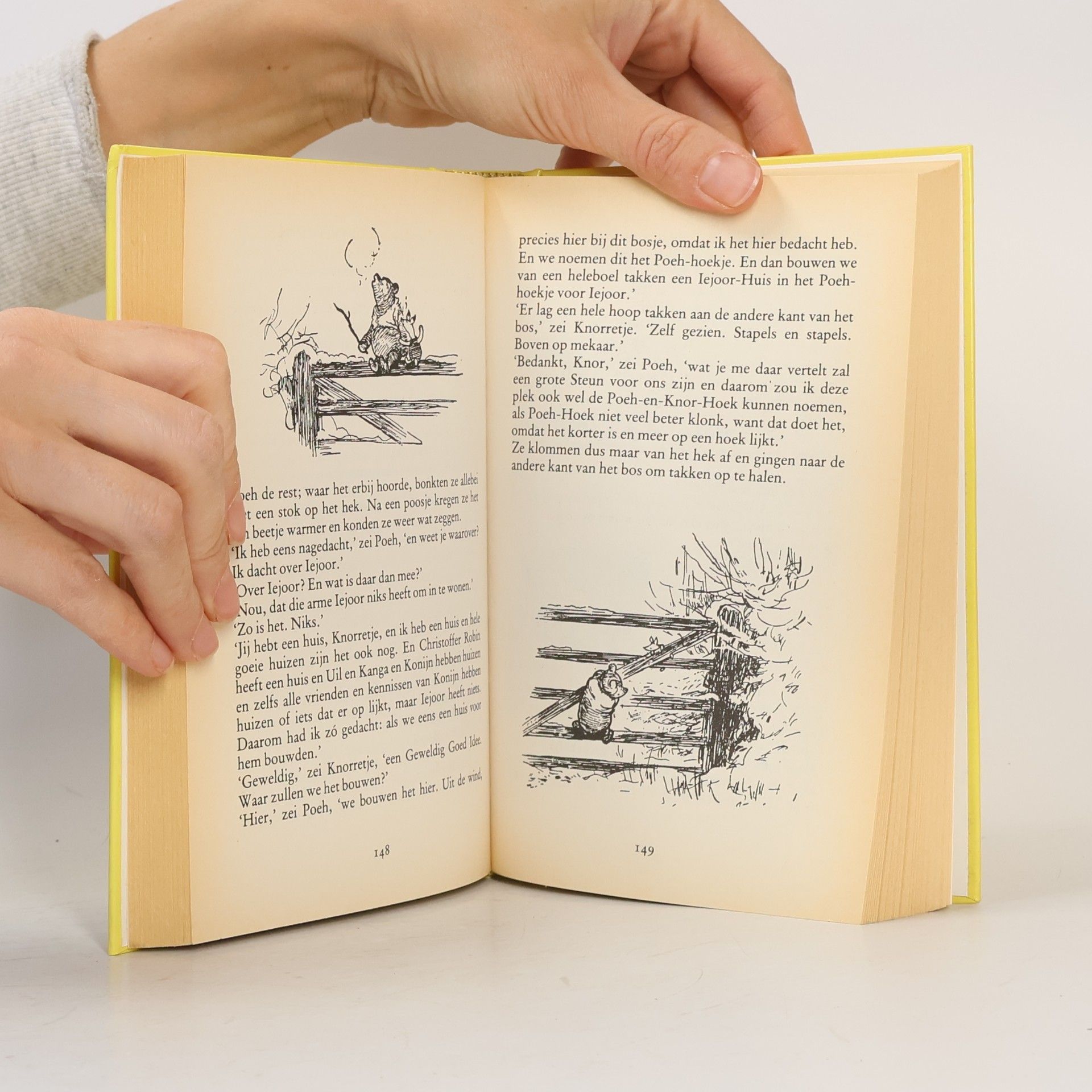 Ernest H. Shepard Winnie-de-Poeh & Het huis in het Poeh-hoekje