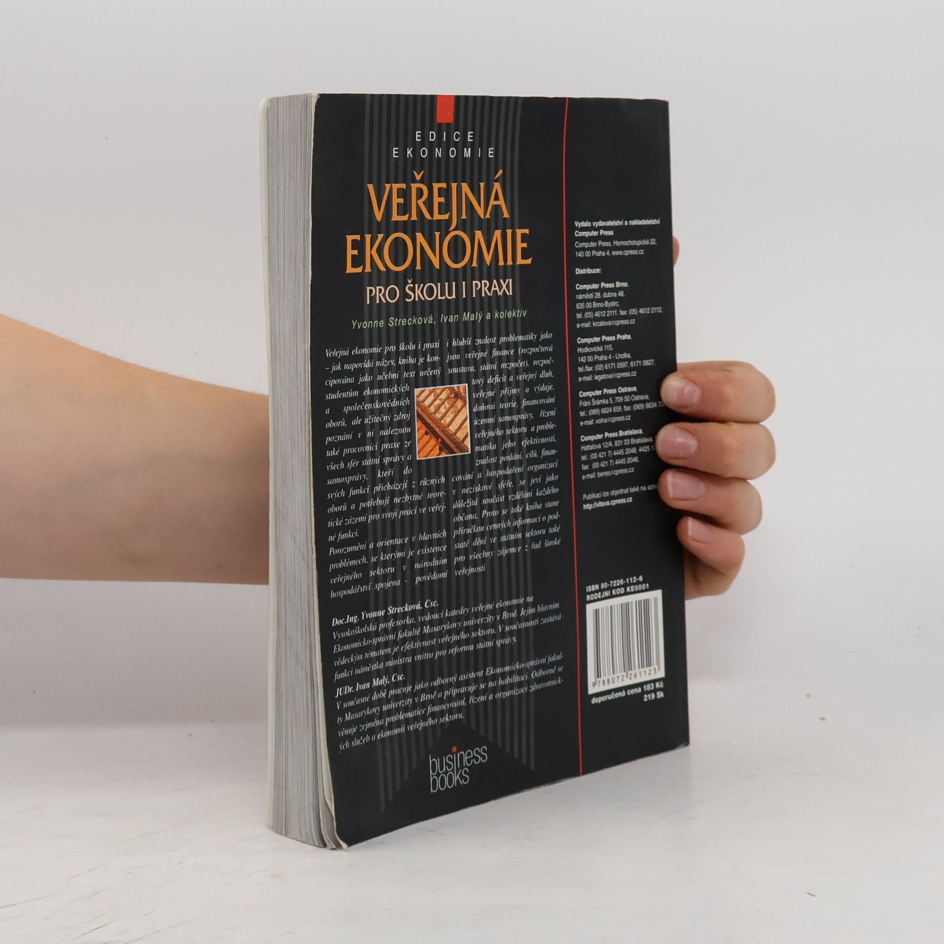 Kolektiv autorů Veřejná ekonomie pro školu i praxi