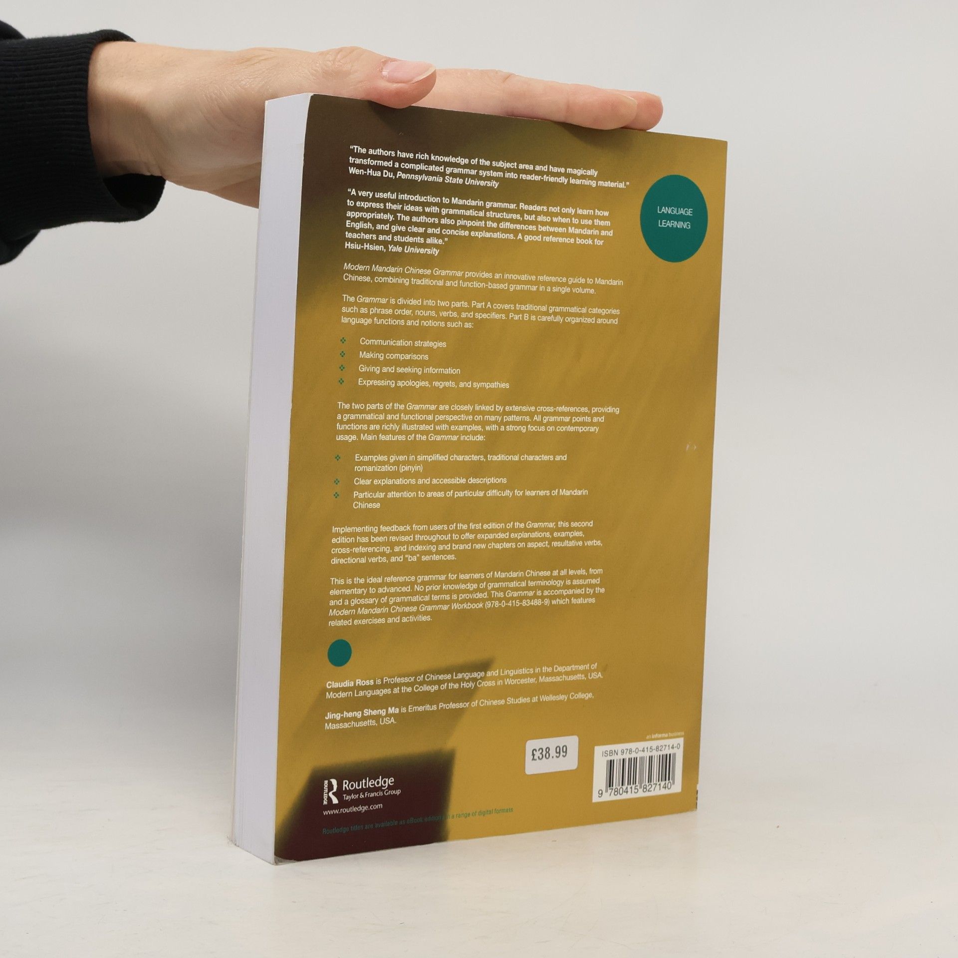 Claudia Ross Routledge Modern Grammars: Modern Mandarin Chinese Grammar