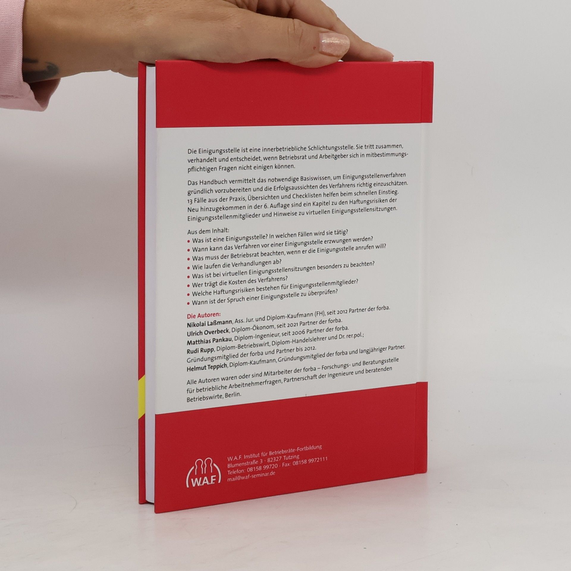 Nikolai Laßmann Handbuch Einigungsstelle