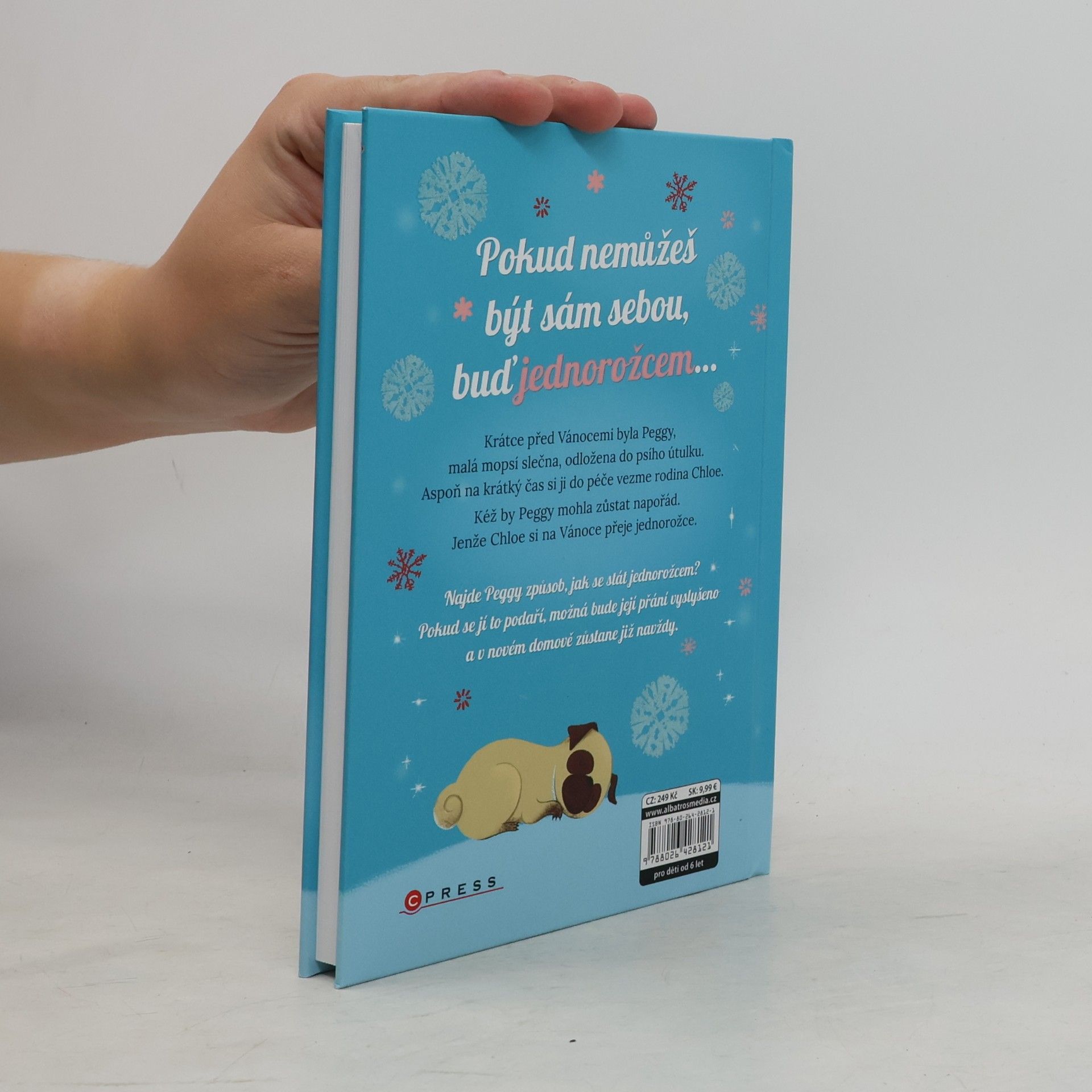 Bella Swift Mops jednorožcem