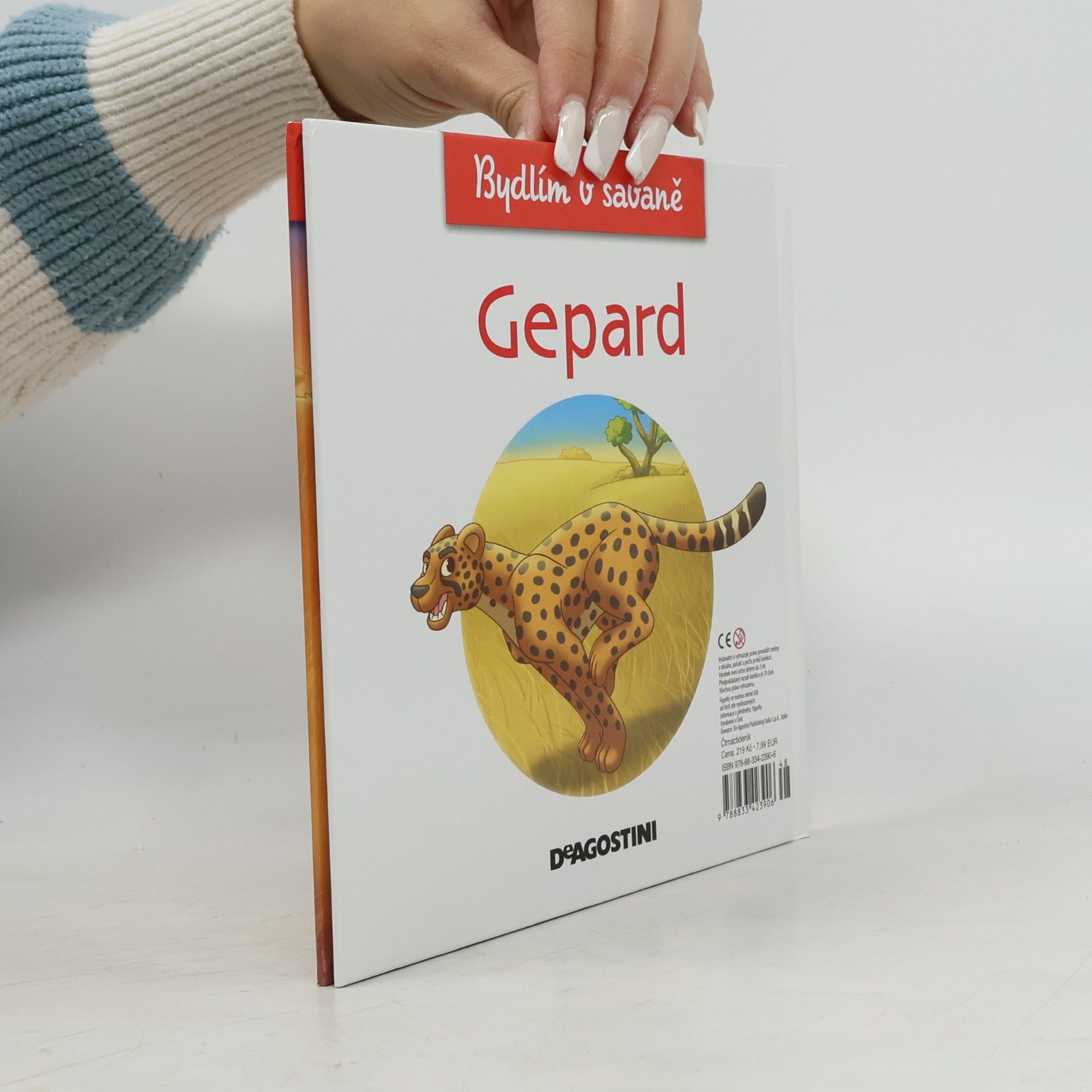 Hana Fasurová Bydlím v savaně 8. Gepard