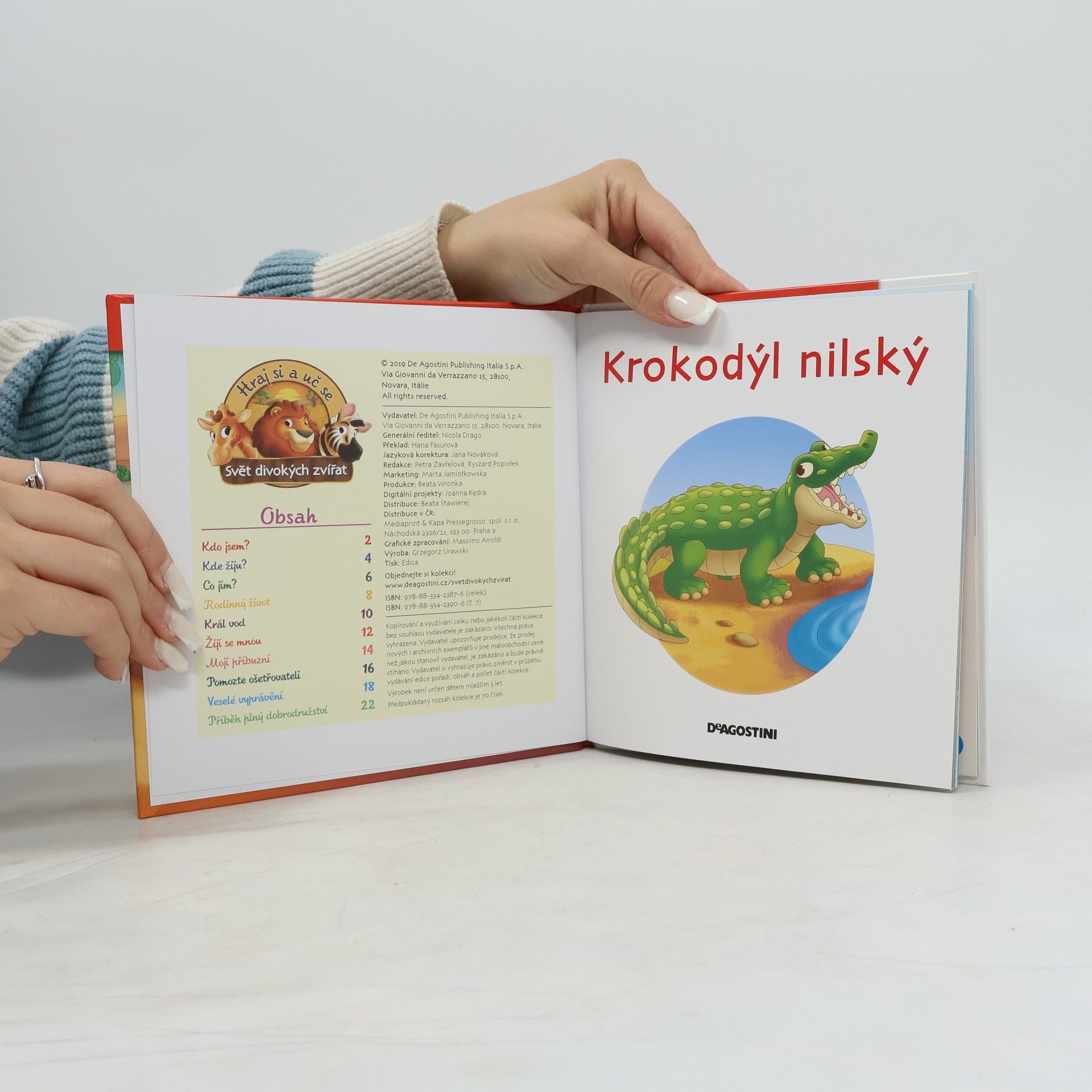 Autorenkollektiv Bydlím v savaně 7. Krokodýl nilský