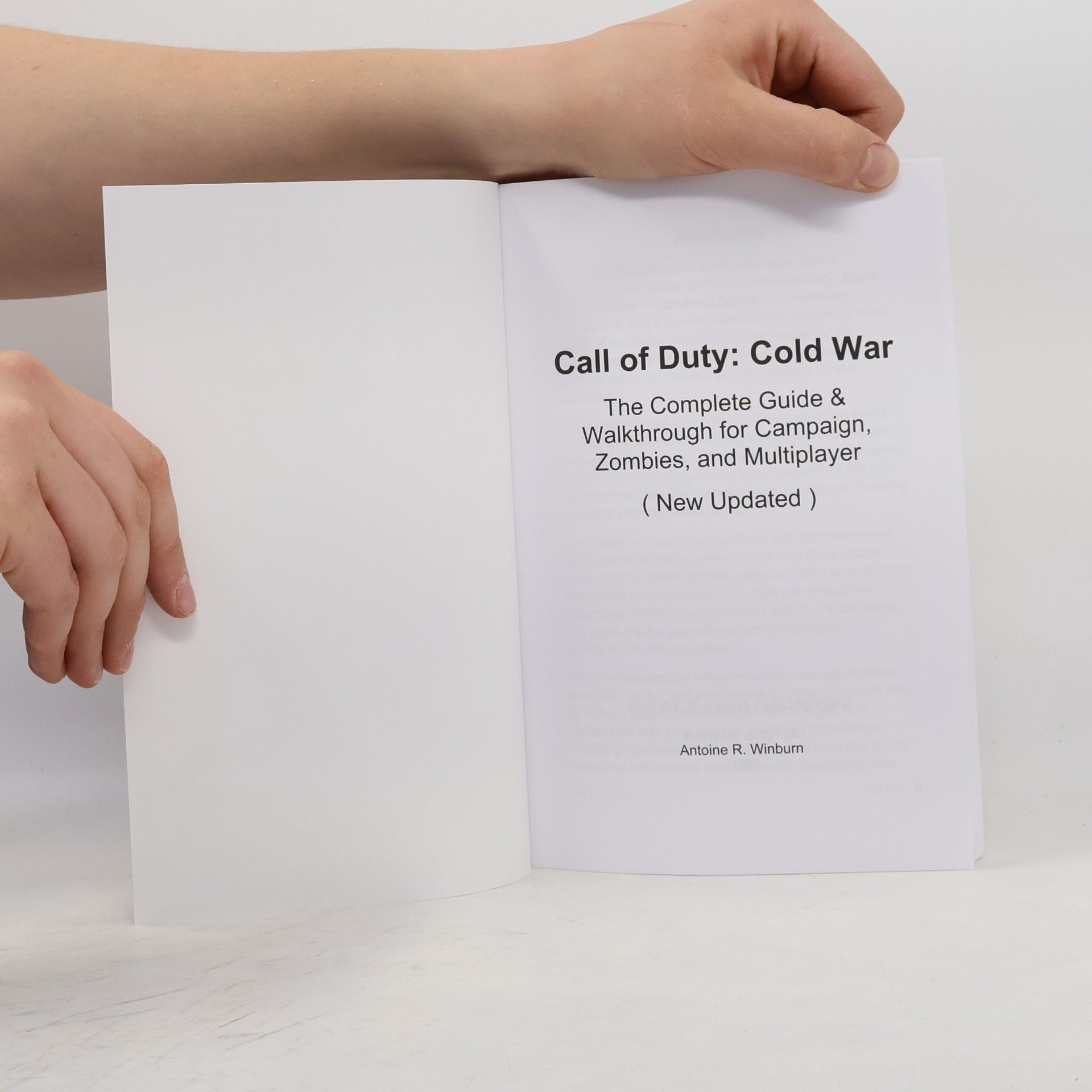 Antoine R. Winburn Call Of Duty: Cold War