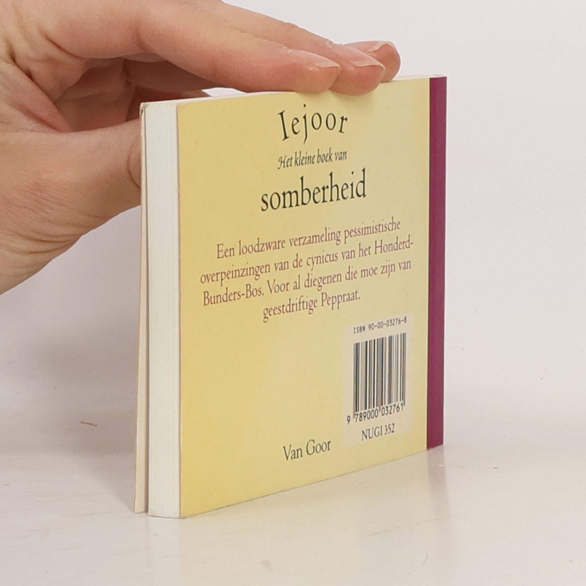 Iejoor, het kleine boek van somberheid